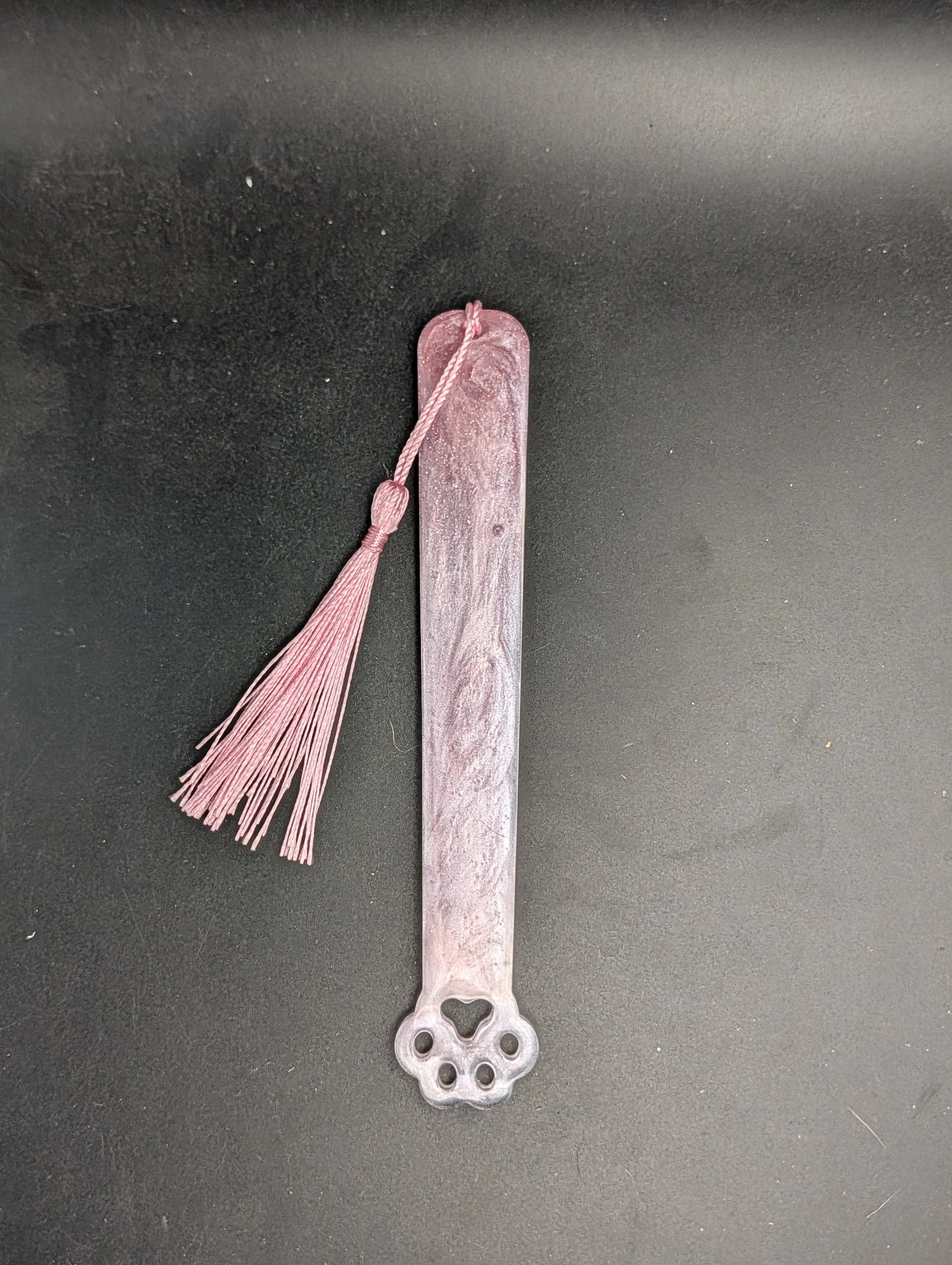 Light Pink Paw Bookmark