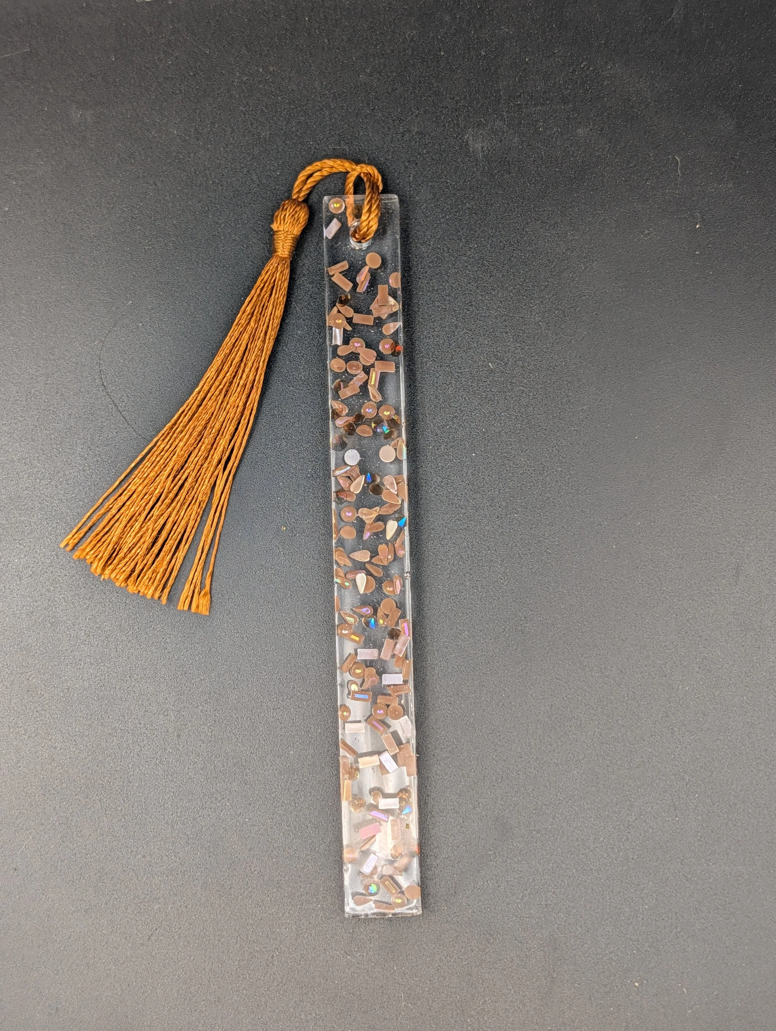 Brown Speckle Bookmark