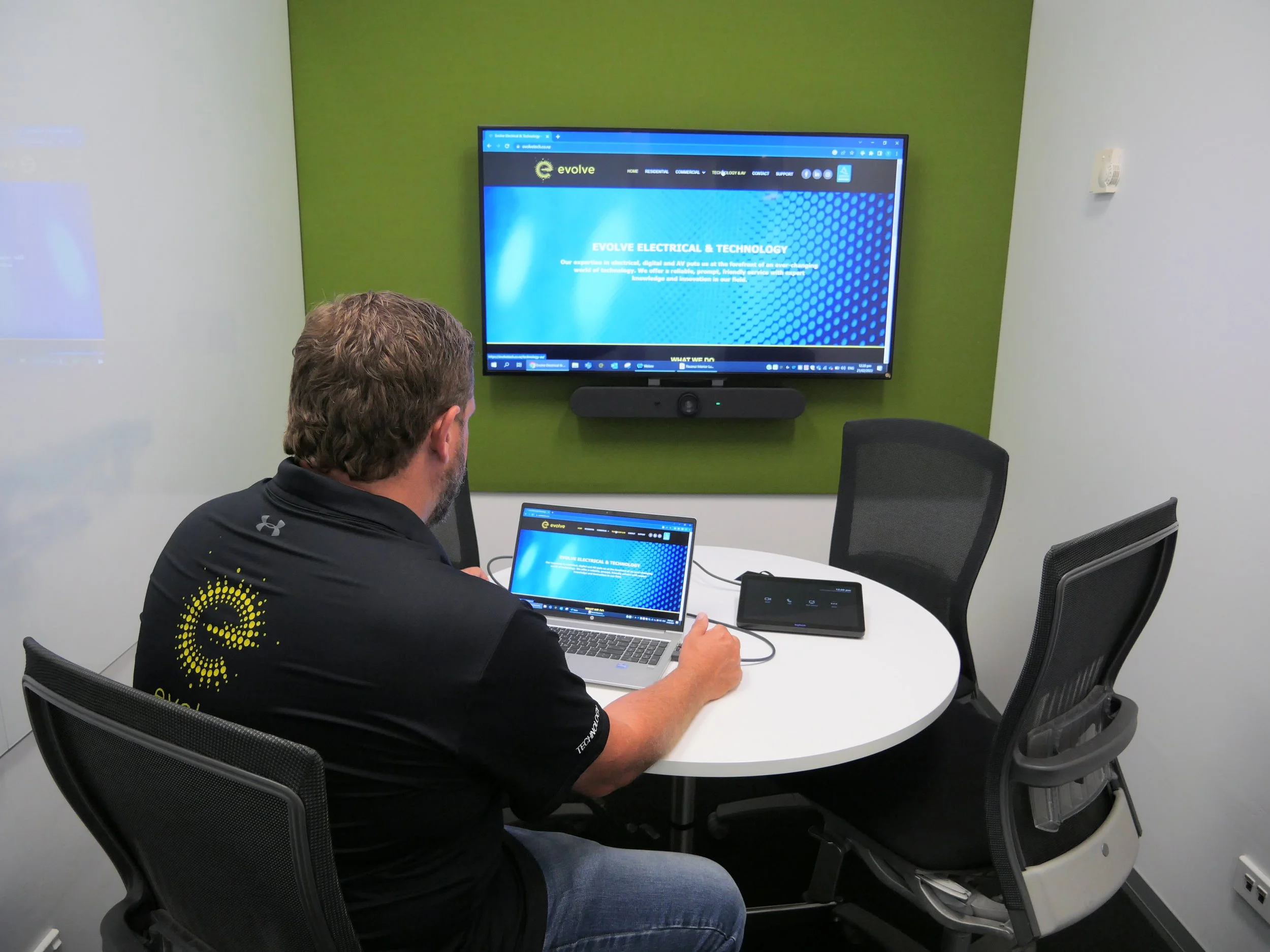 evolve tech - Logitech Install 4.JPG