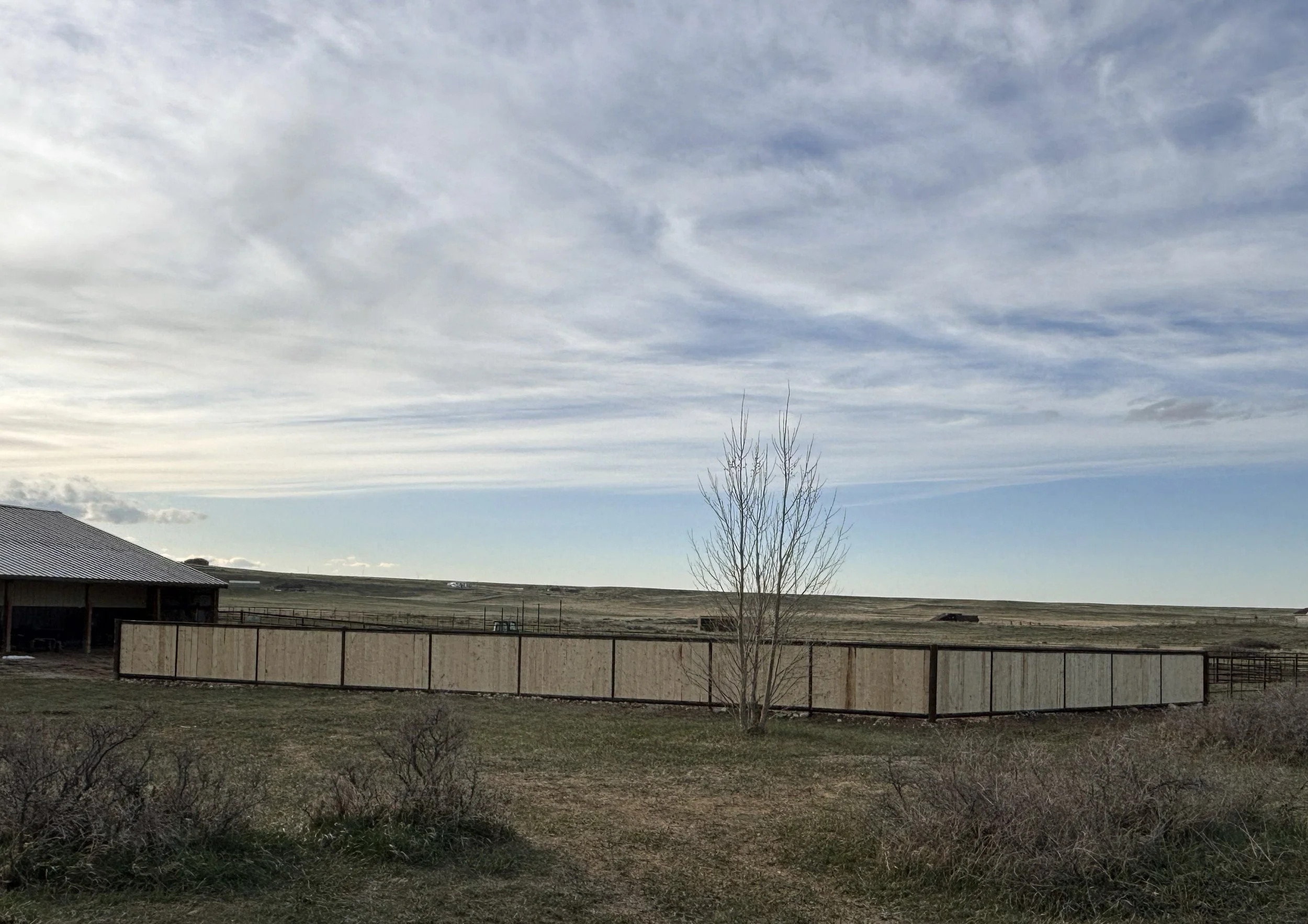 Custom Arena Fence