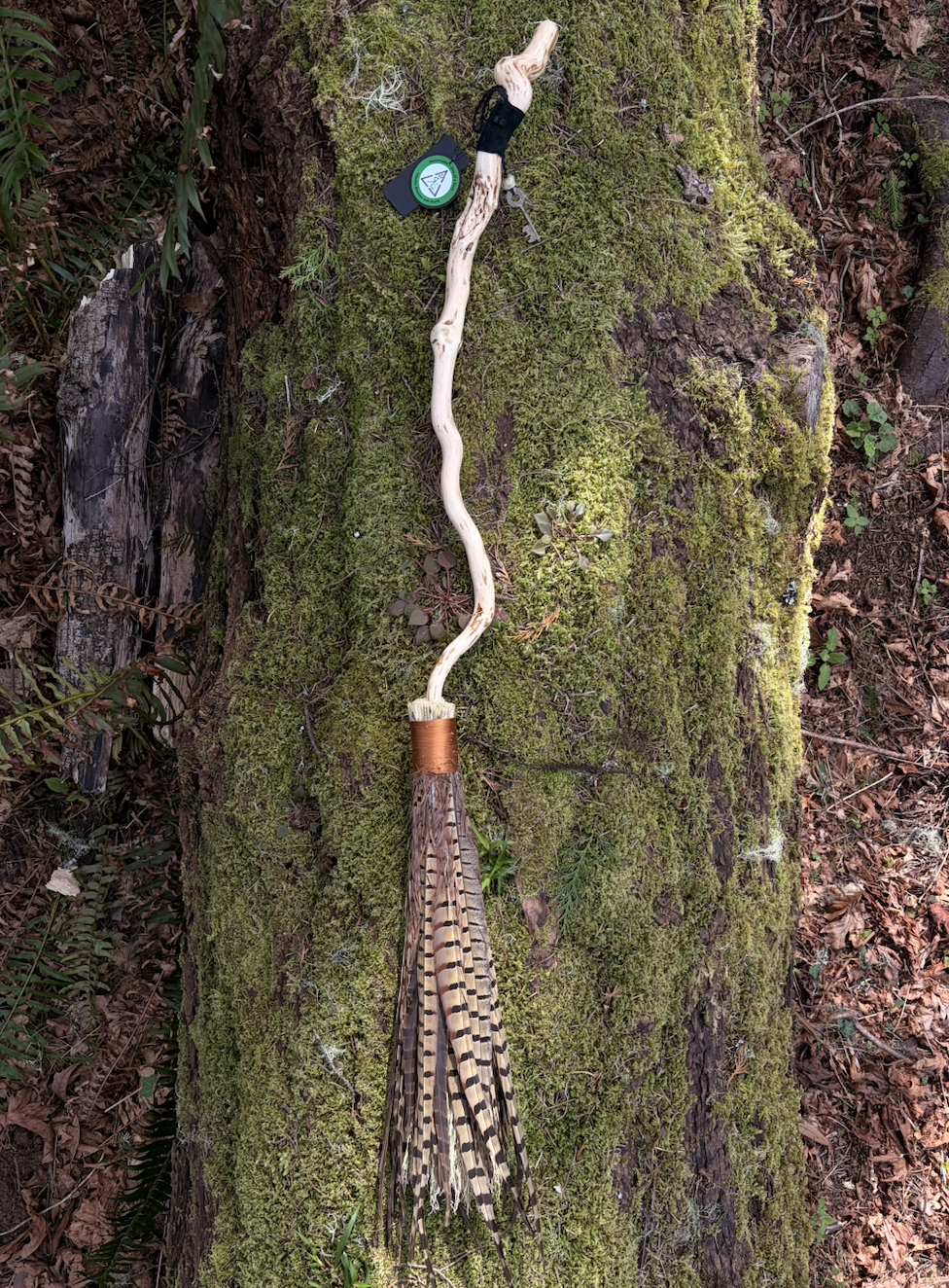 Pheasant Feather Magick Broom