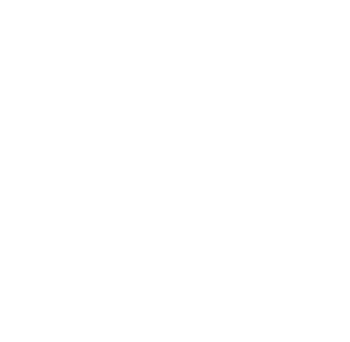 Line drawing of a flower with a large blossom, two leaves, and a stem against a black background.
