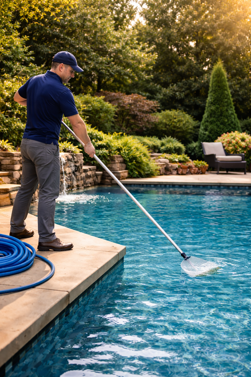 Pool Cleaning, Pool Opening, Pool Closing