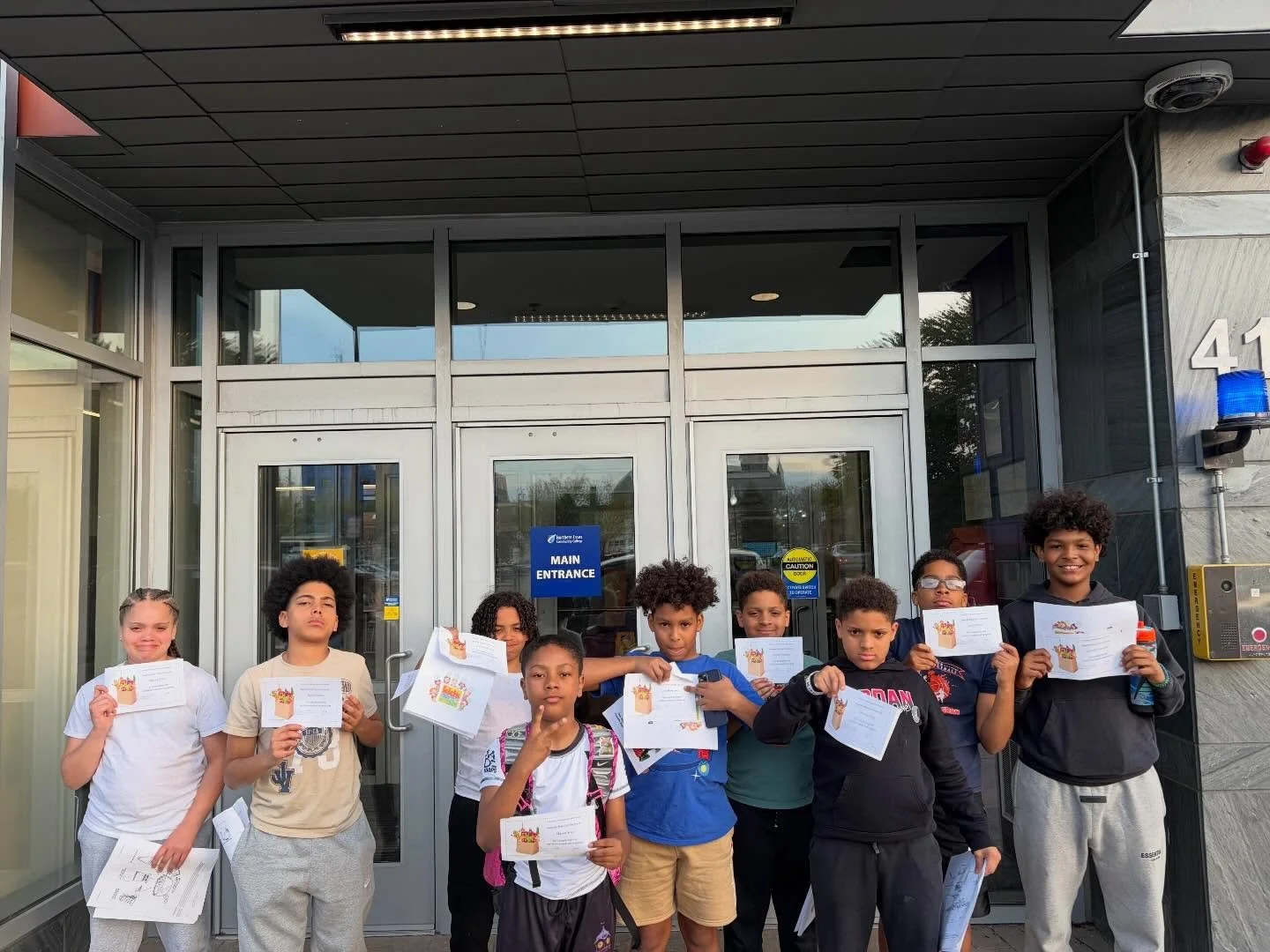 Congratulations to our 5th grade students on completing their nutrition class.