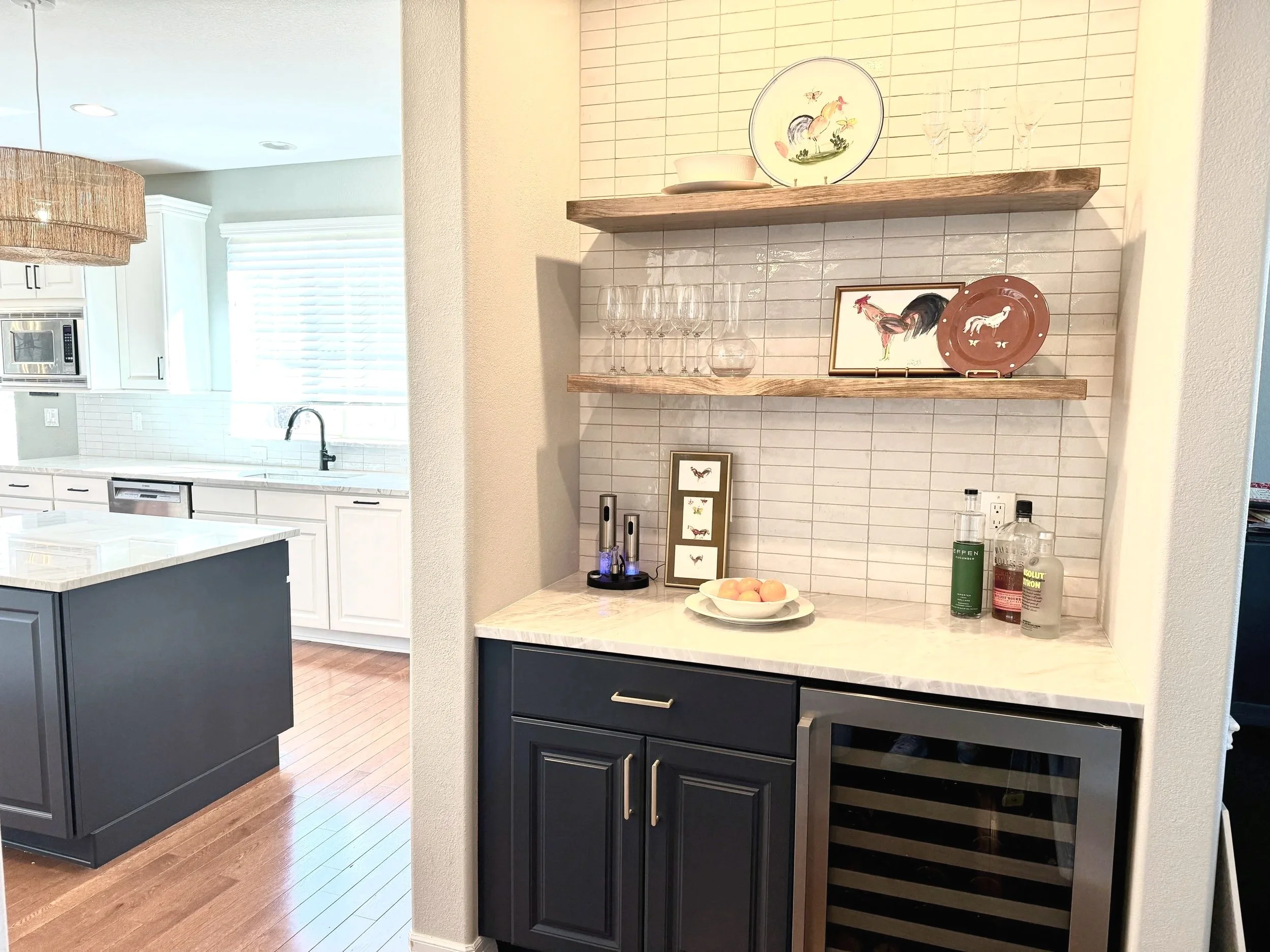 Contemporary Transitional Kitchen Remodel in Lakewood, CO by Fresh Paint Designs project photo 5