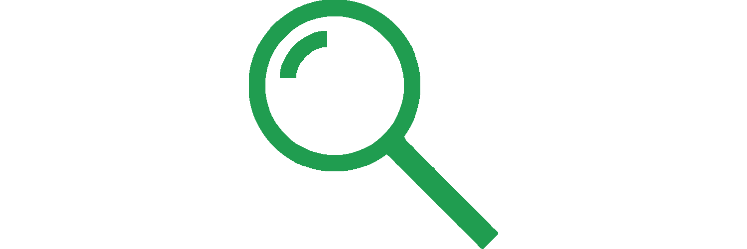 Illustration of a magnifying glass over a globe with the letter Q inside the magnifying glass, representing search or inquiry.