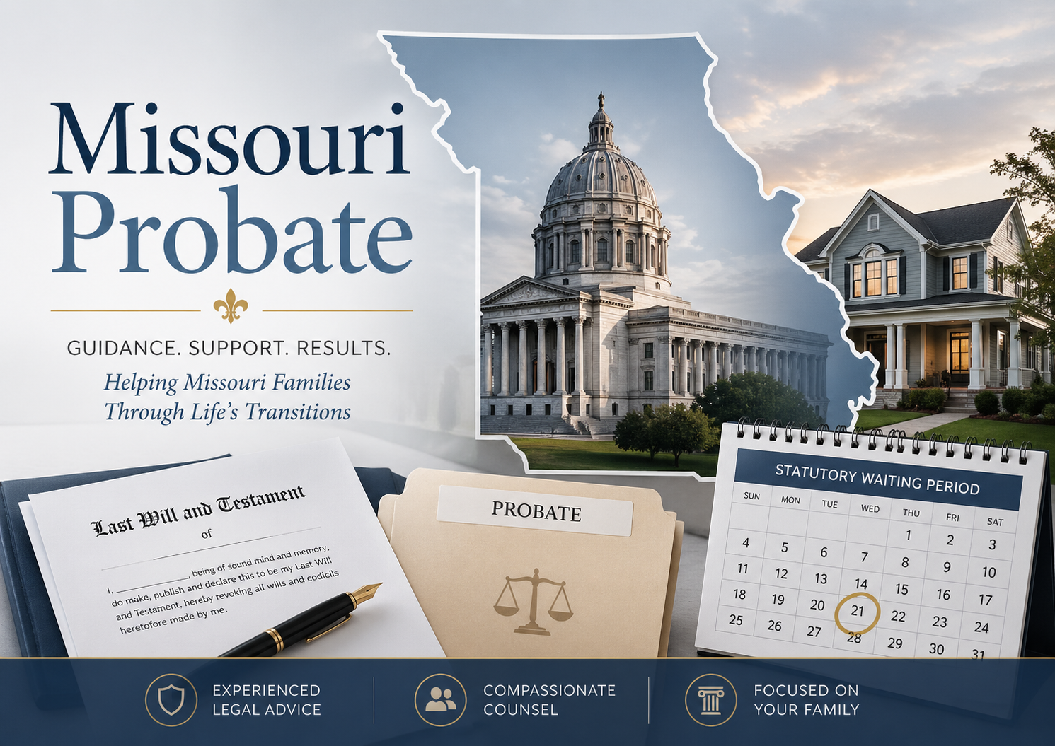 What Makes Missouri Probate Different? The Six-Month Claims Window, Carrying Costs, and Other Missouri Probate Facts Families Should Know