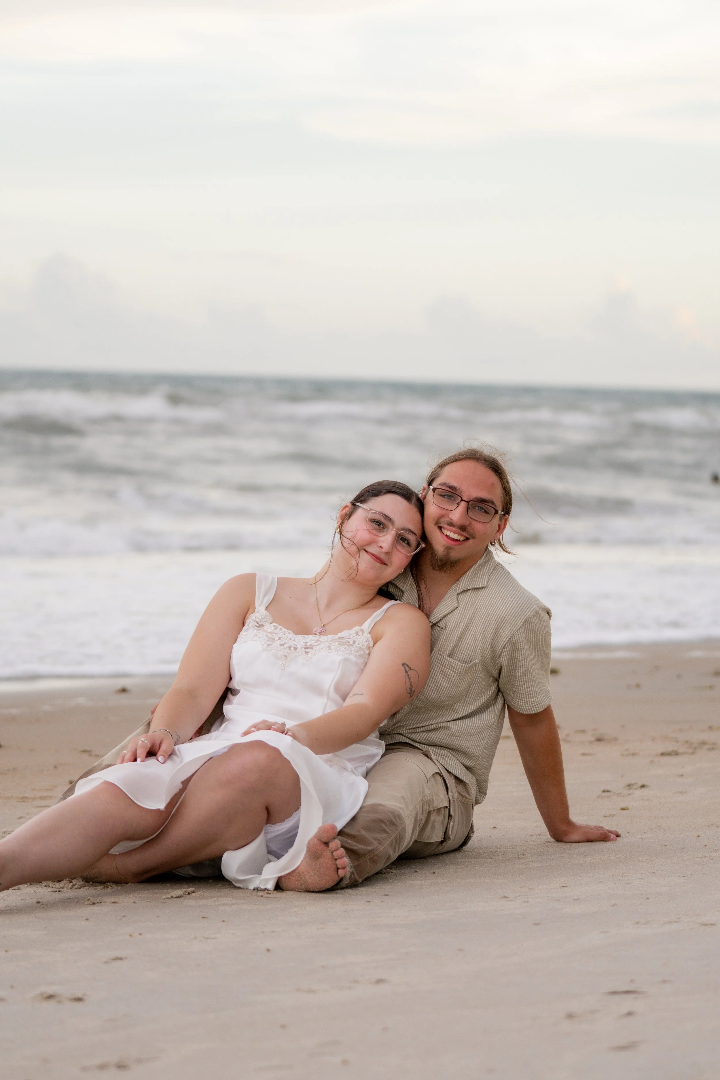 Topsail Beach, North Carolina photographer Wrightsville Beach NC Engagement Photographer Wilmington engagement photoshoot