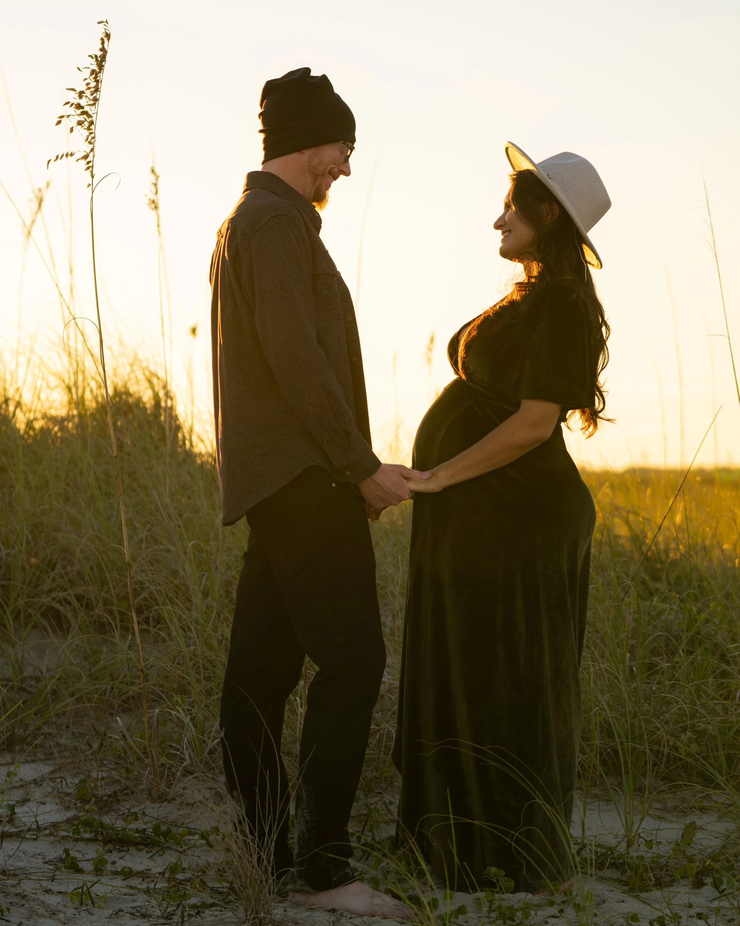 family photo maternity photographer wilmington nc wrightsville beach north carolina