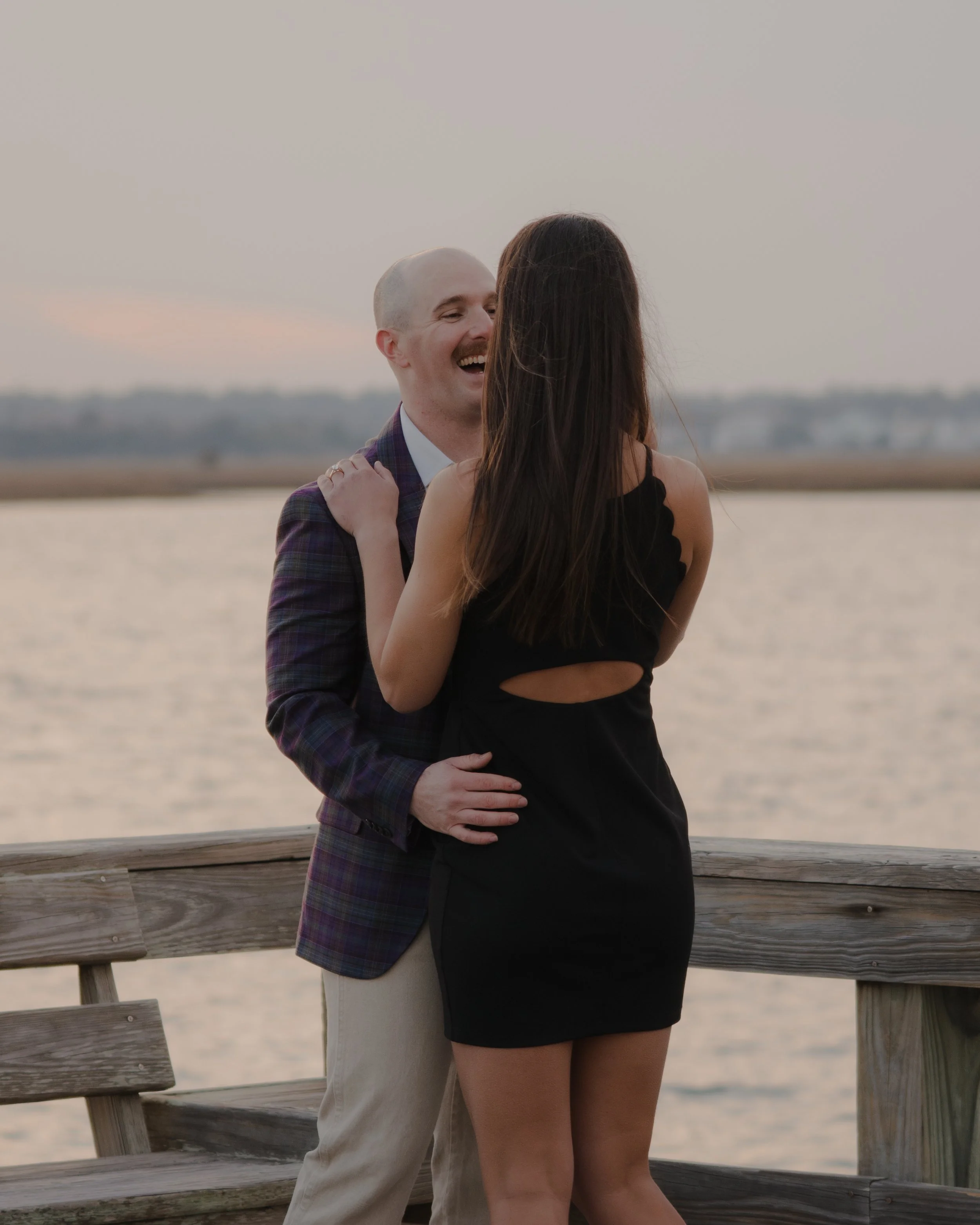 Engagement and proposal photographer in Wrightsville Beach, Wilmington North Carolina / NC wedding photographer