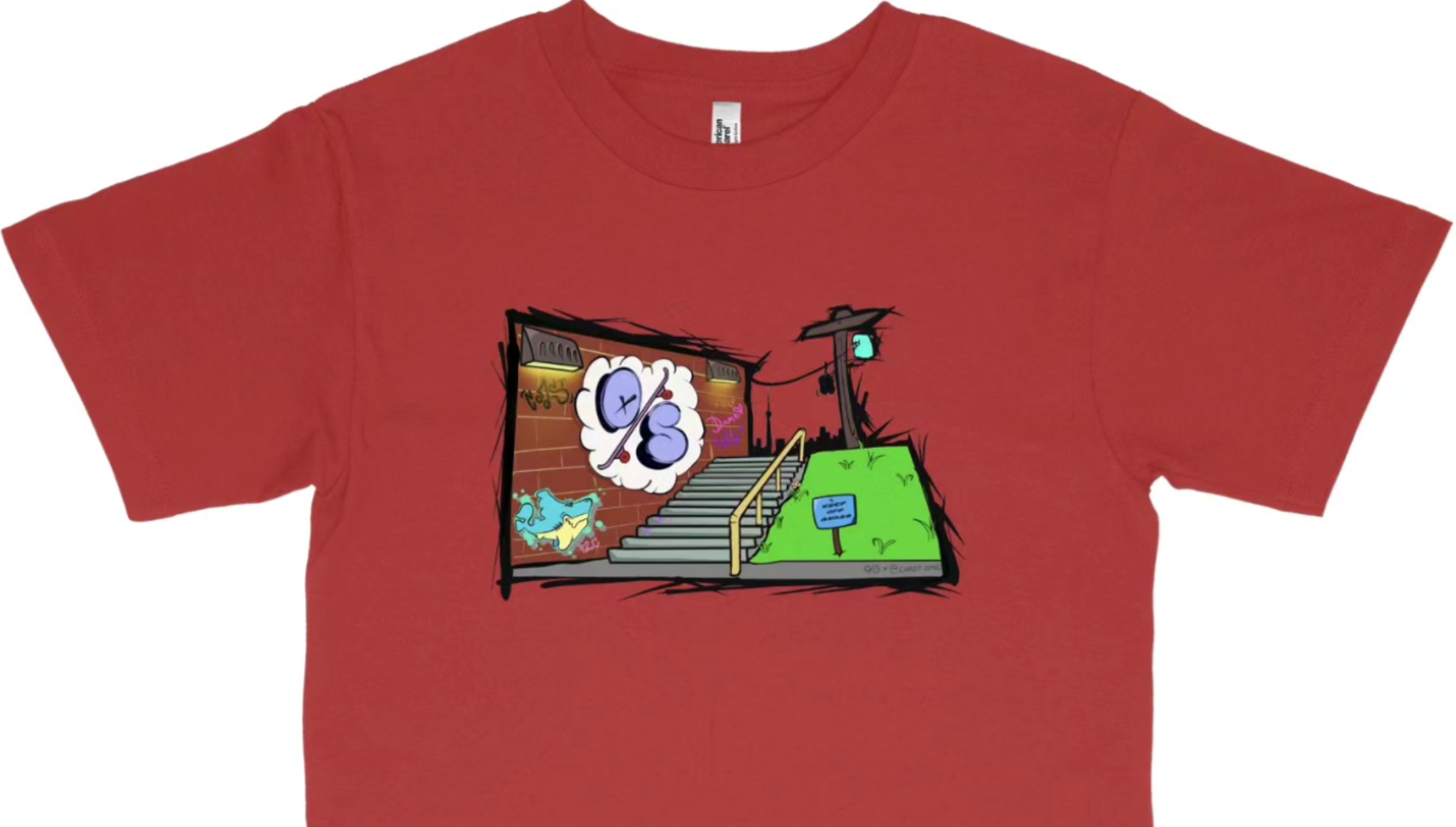  Coast x OS shirt design as part of a “spot” series. 
