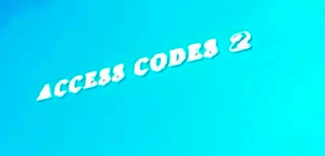MY TAKE: ACCESS CODES 2 VIDEO PREMIERE
