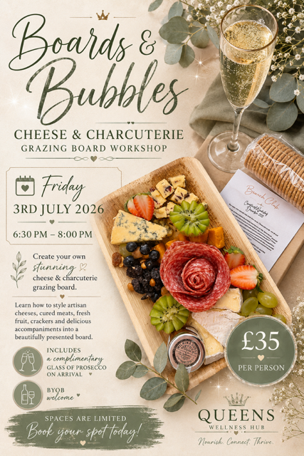 Cheese and charcuterie Grazing board workshop
