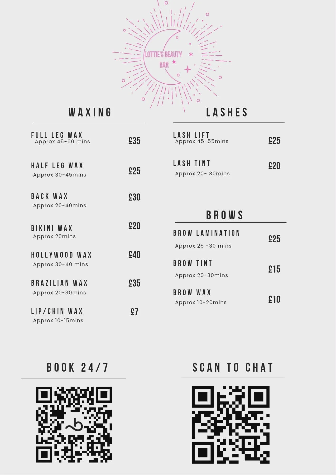 Beauty services now available on Tuesdays, here at Queens!