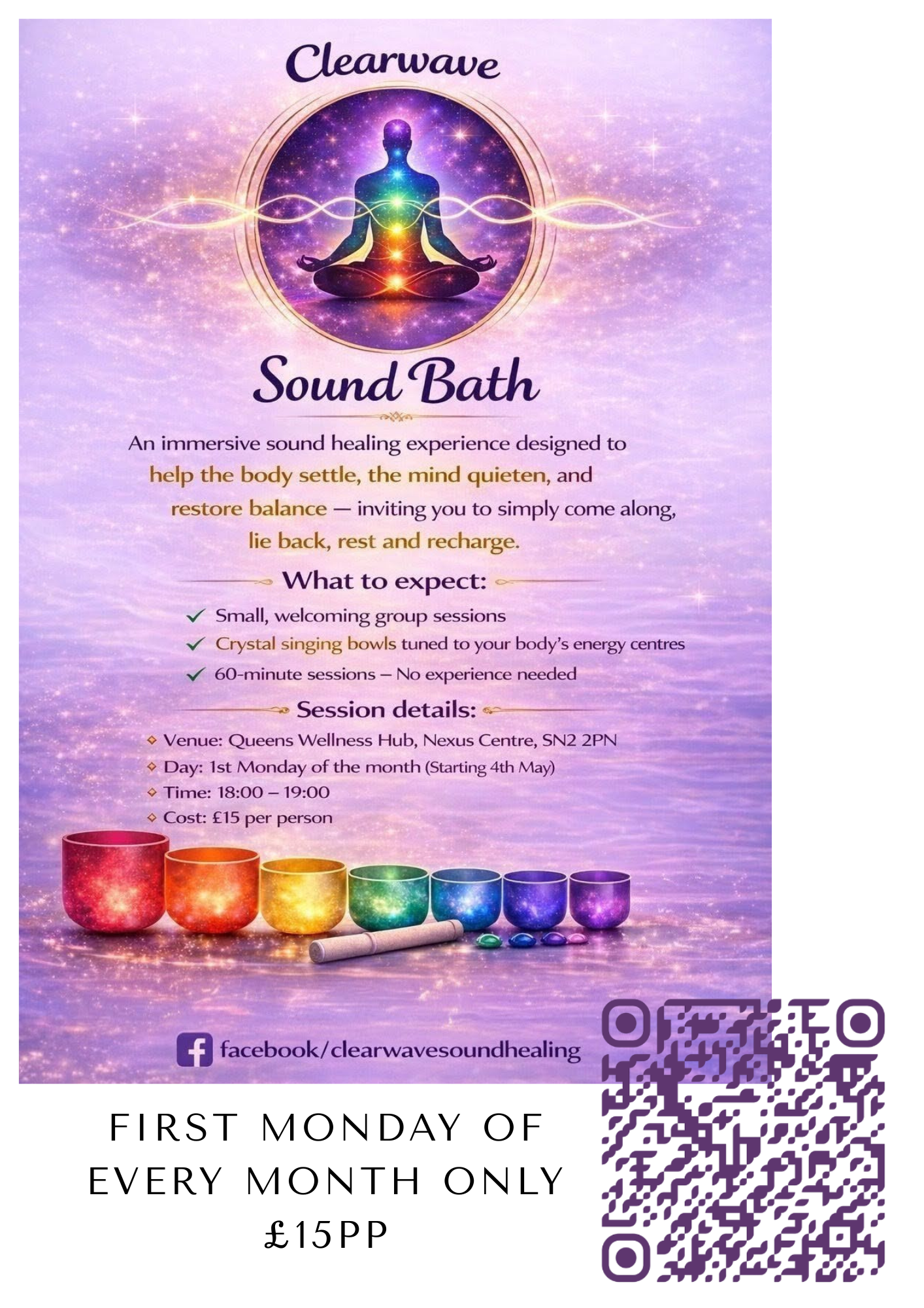 Soundbath session, various dates