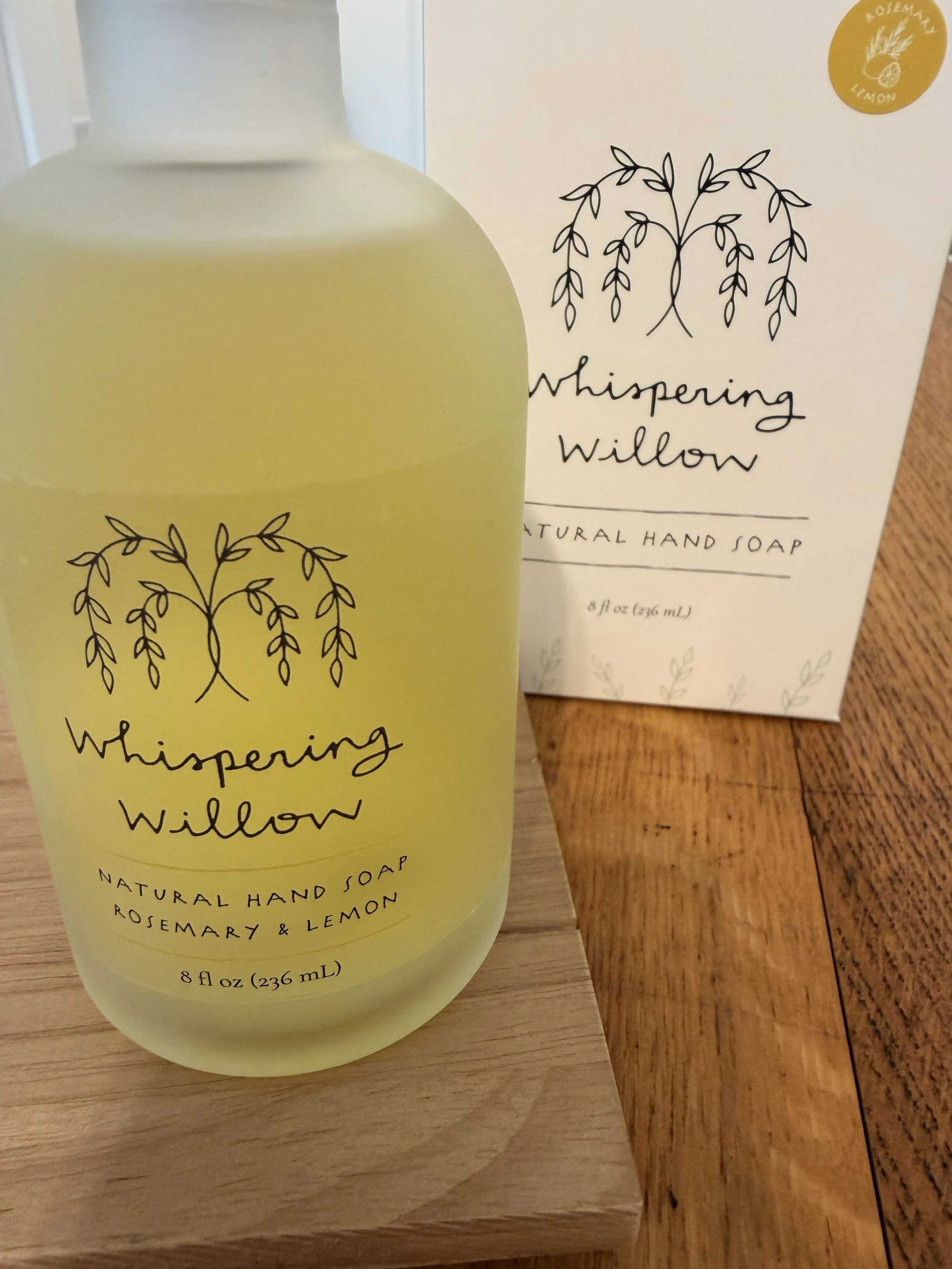 Rosemary and Lemon Natural Pump Hand Soap