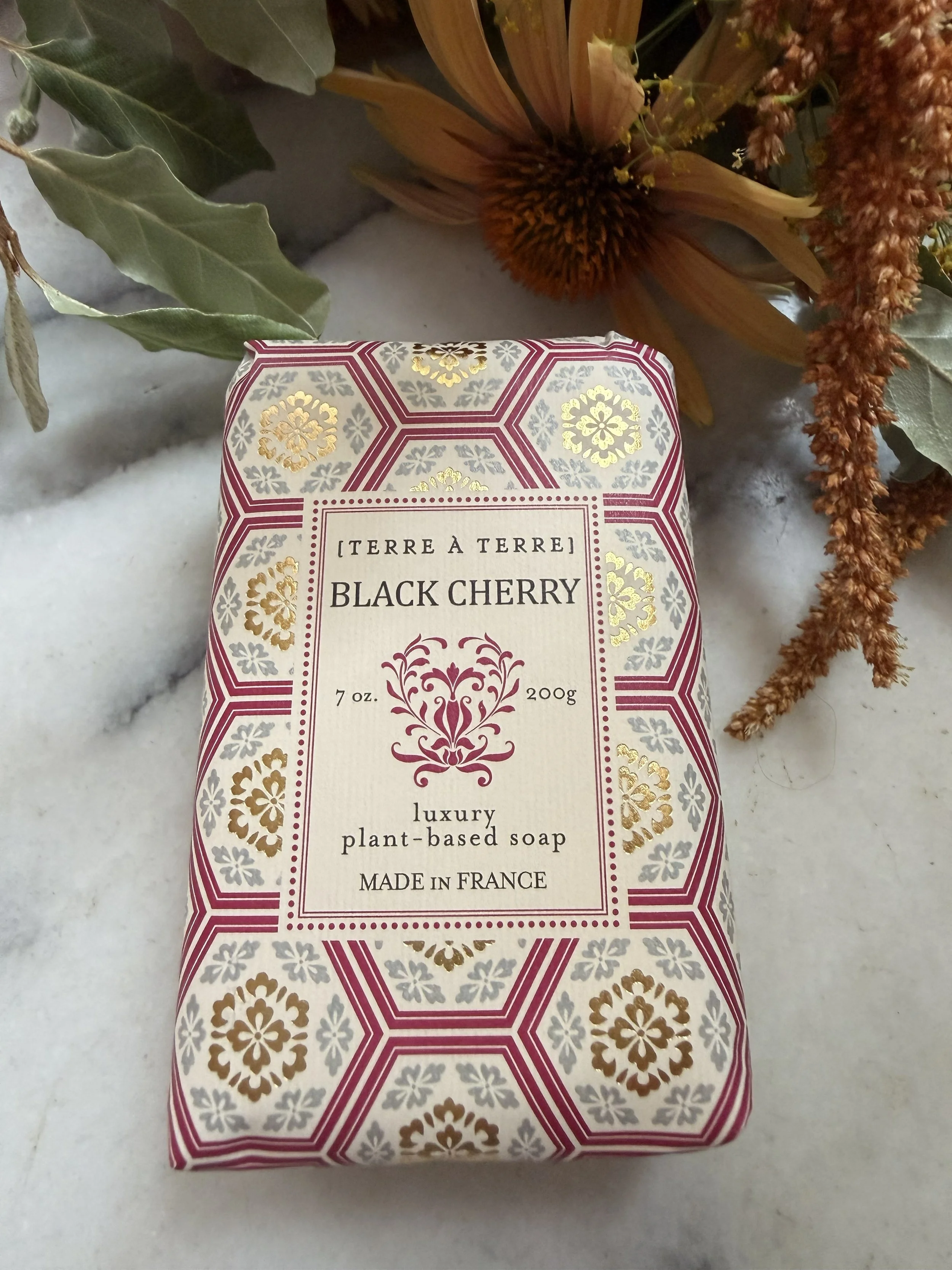 Terre à Terre Black Cherry Soap