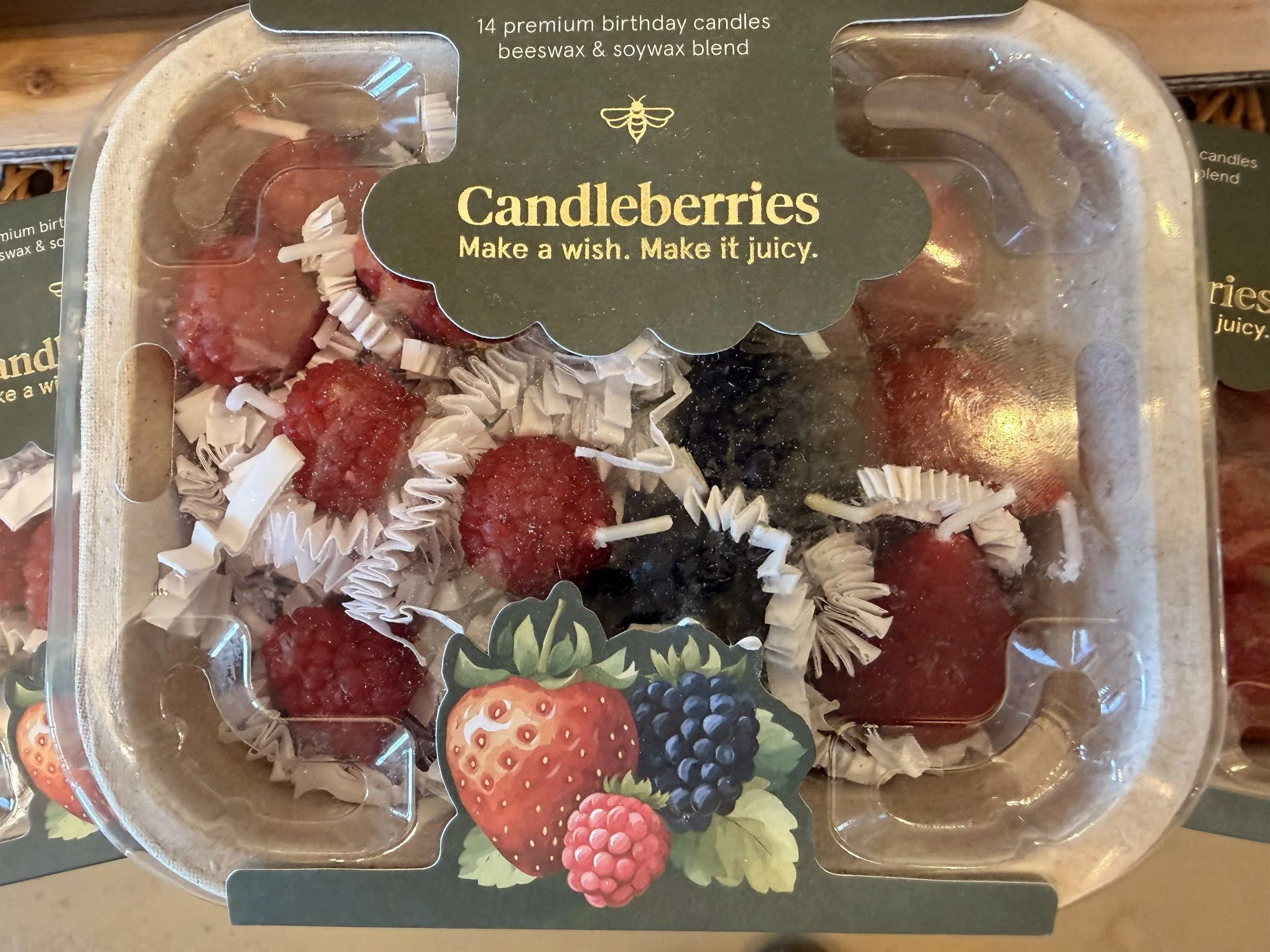 Candleberries Birthday Candles