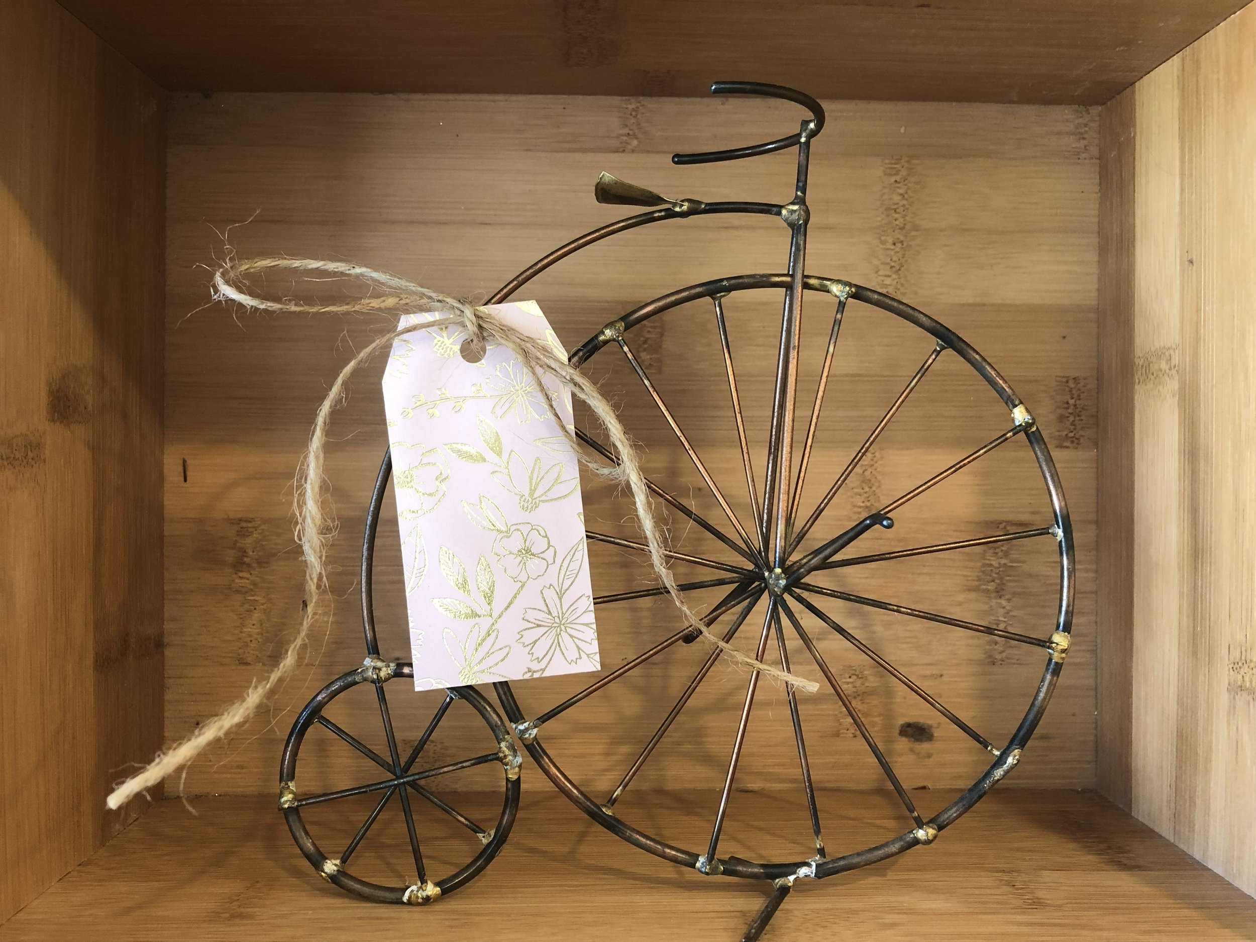 Upcycled Bicycle Decor