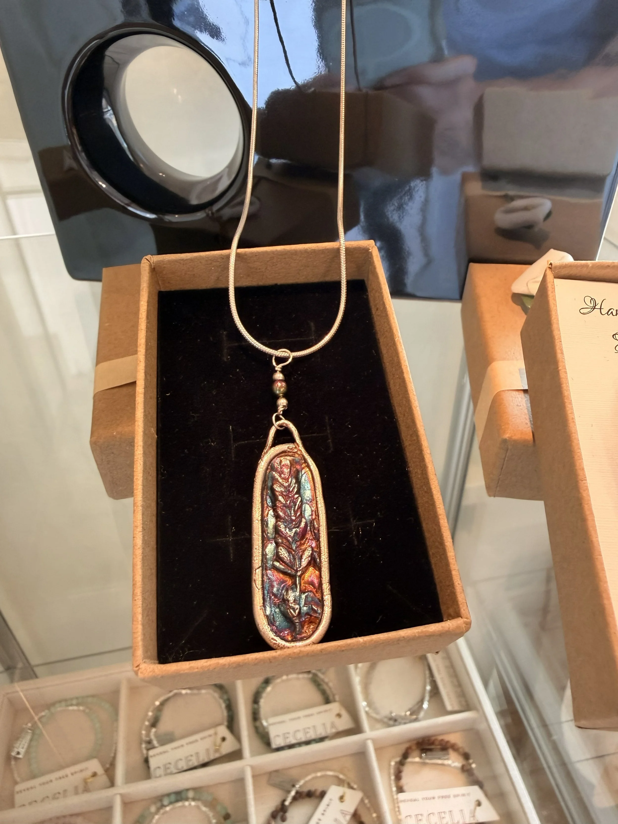 Fine Silver Pendant Necklace