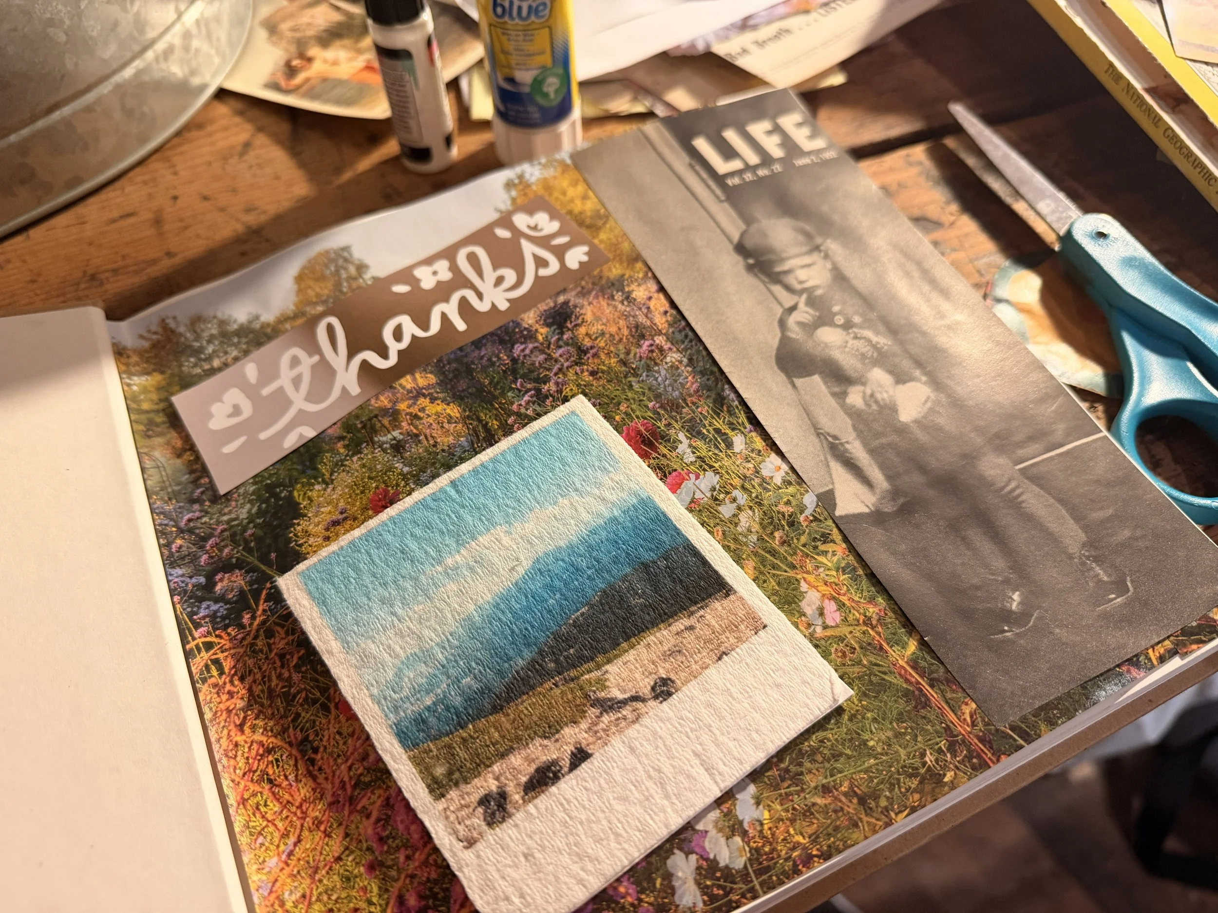 Junk Journal Thanks Life Page.jpg