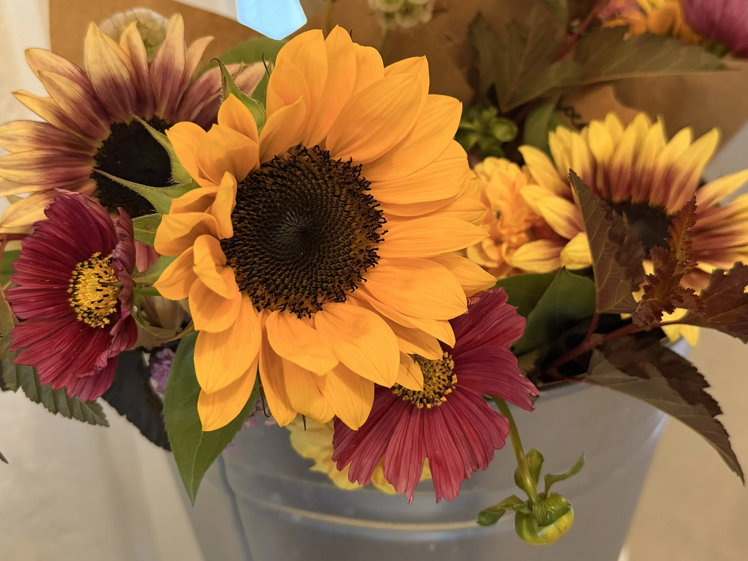 Local Organic Fresh Flower Bouquet