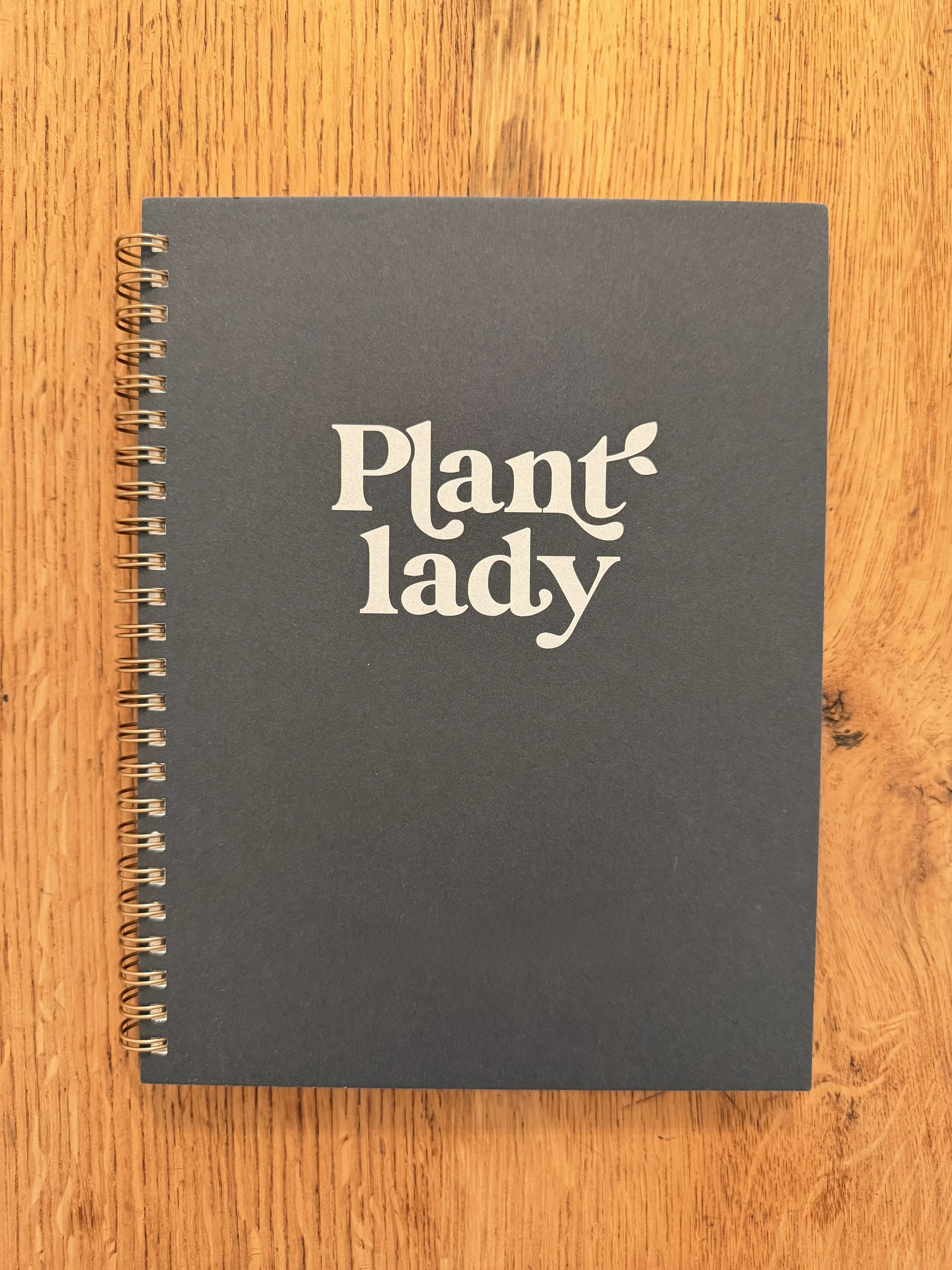 Plant Lady Spiral Notebook
