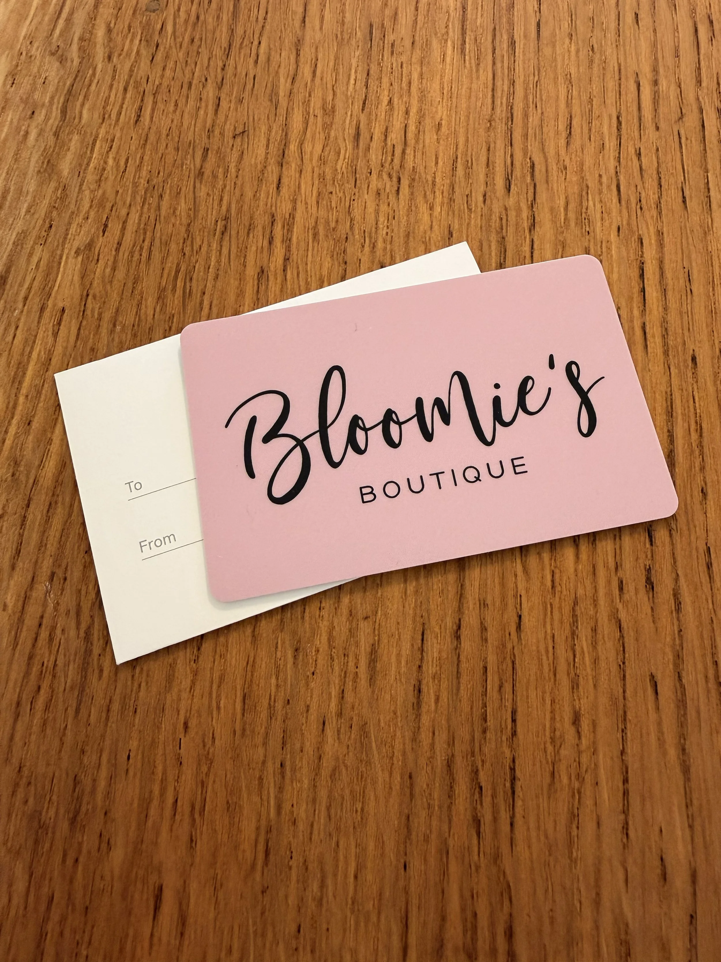 Bloomie's Boutique Gift Card
