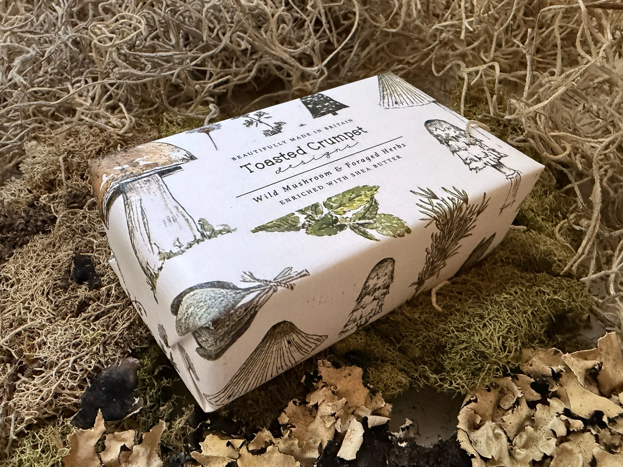 Wild Mushroom and Foraged Herbs Soap