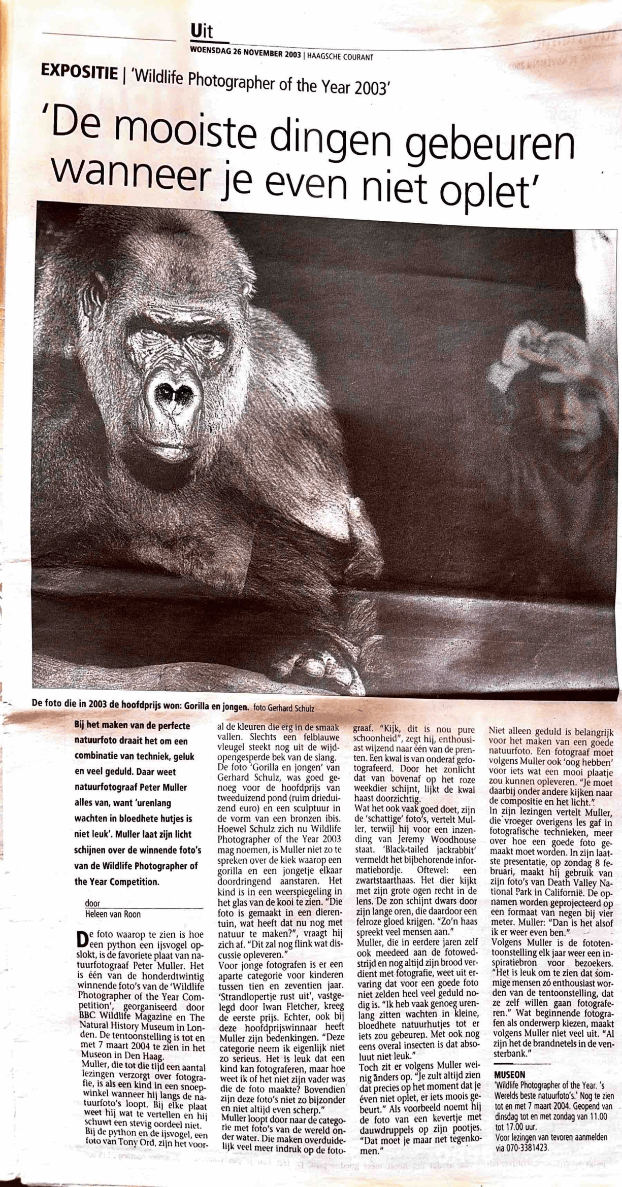 Uit Magazine - Haagsche Courant