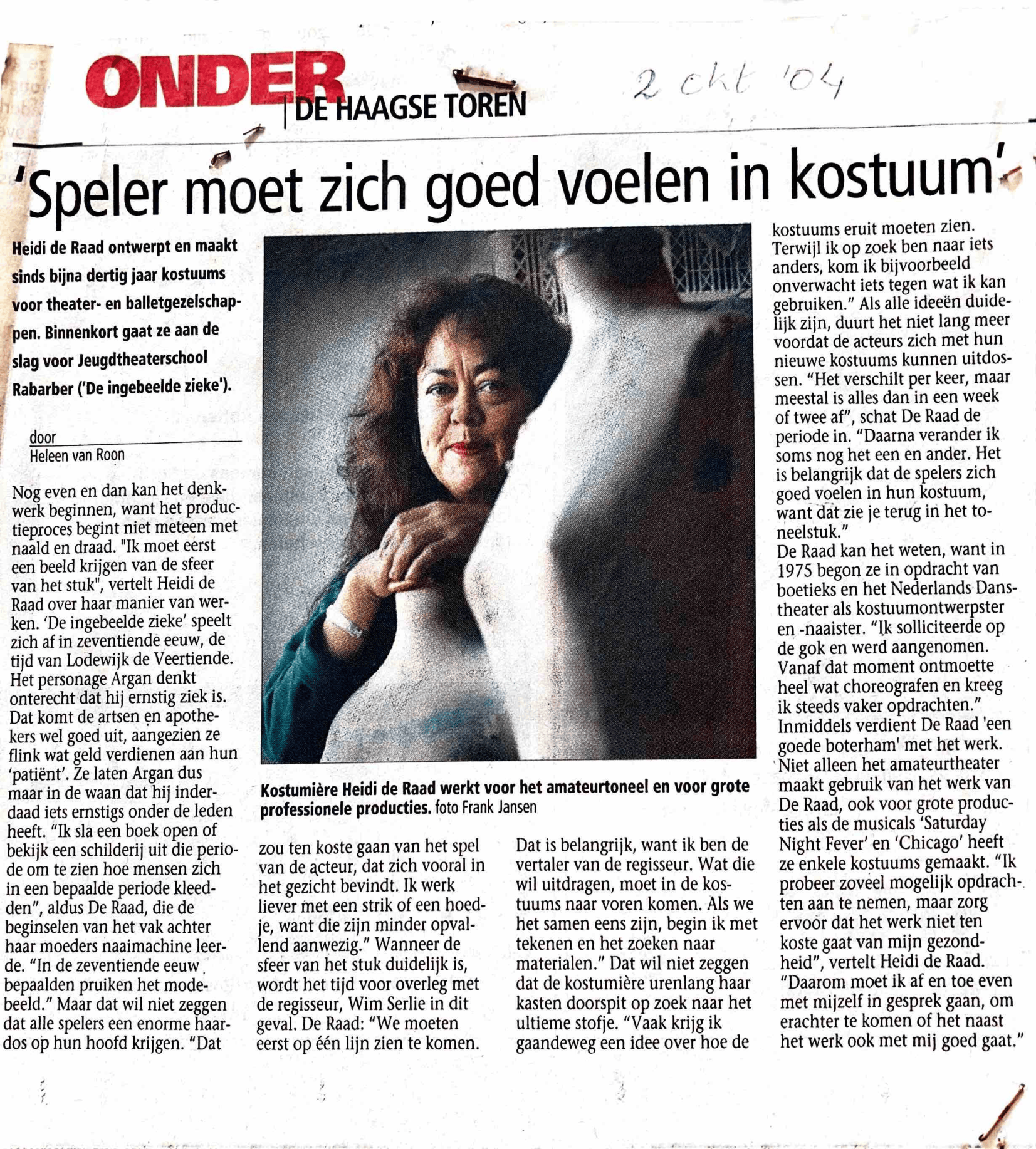 Haagsche Courant Heleen van roon 2004-1.png