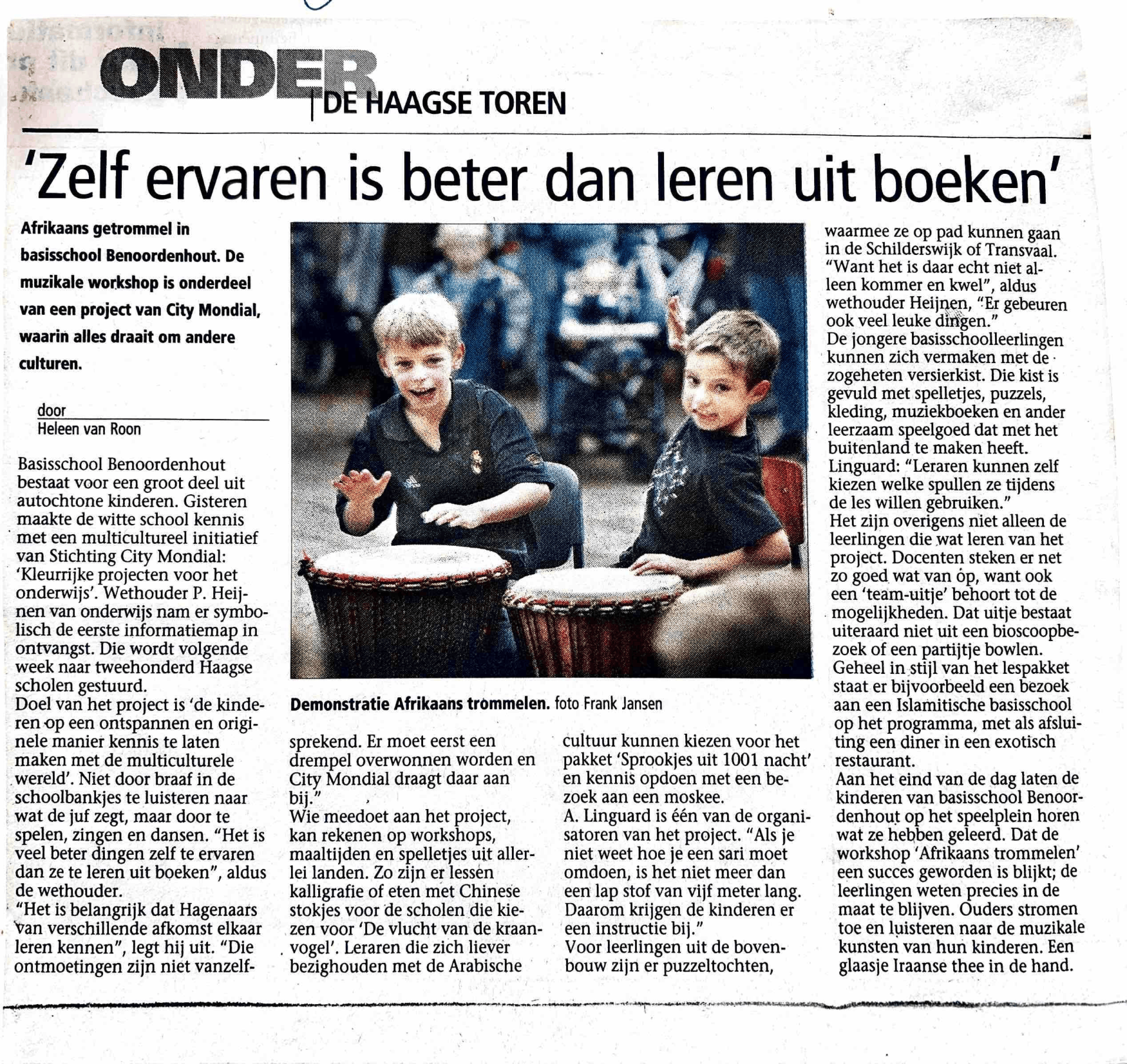 Haagsche Courant heleen van roon 2003-2.png