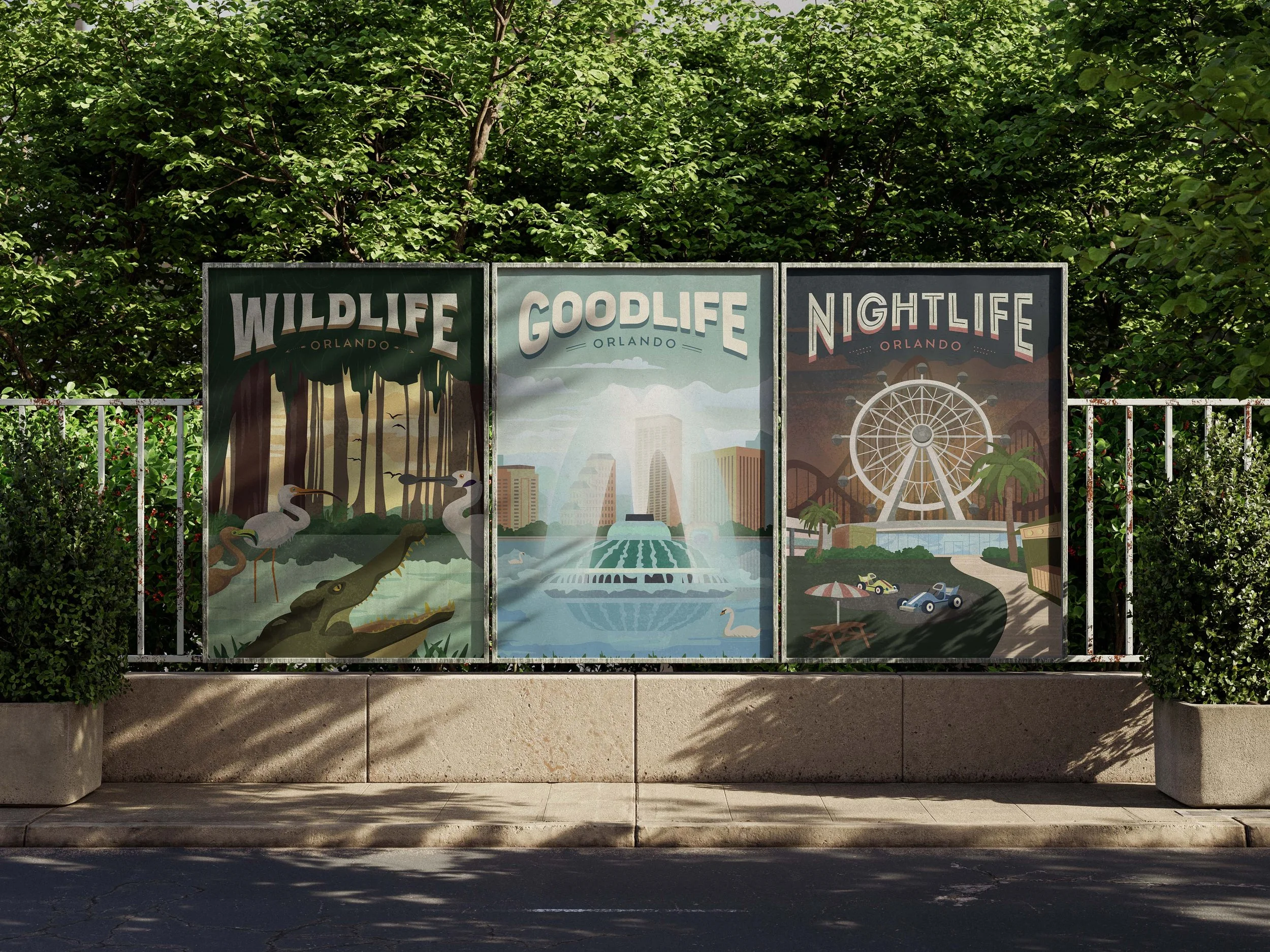 Orlando Poster Series