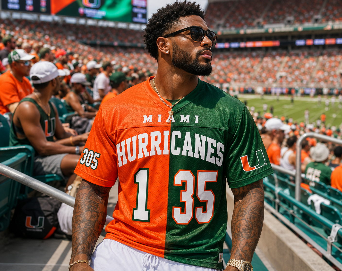 TONEY 1/35 Miami Game Day Jersey
