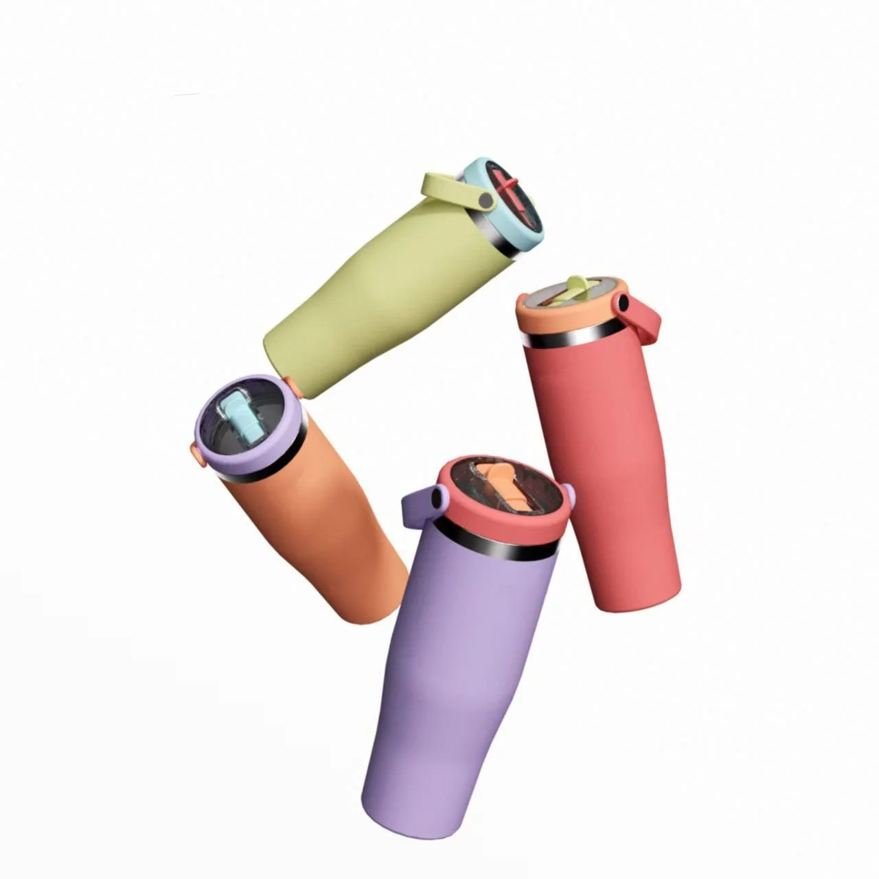 Flip Straw Travel Tumbler