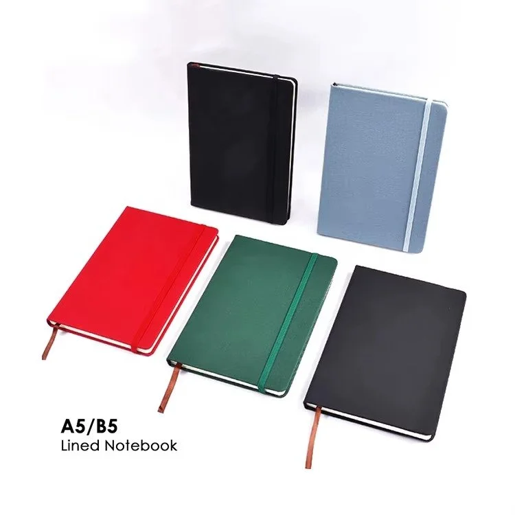 A5/B5 Soft PU Hardcover Lined Journal