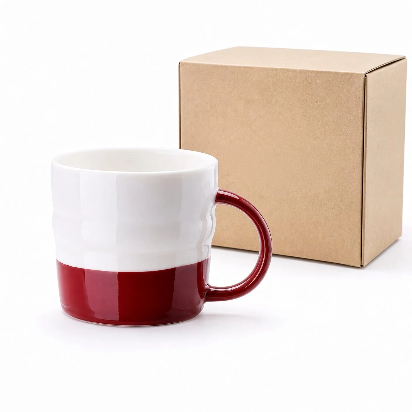 Two-Tone Ceramic Coffee Mug