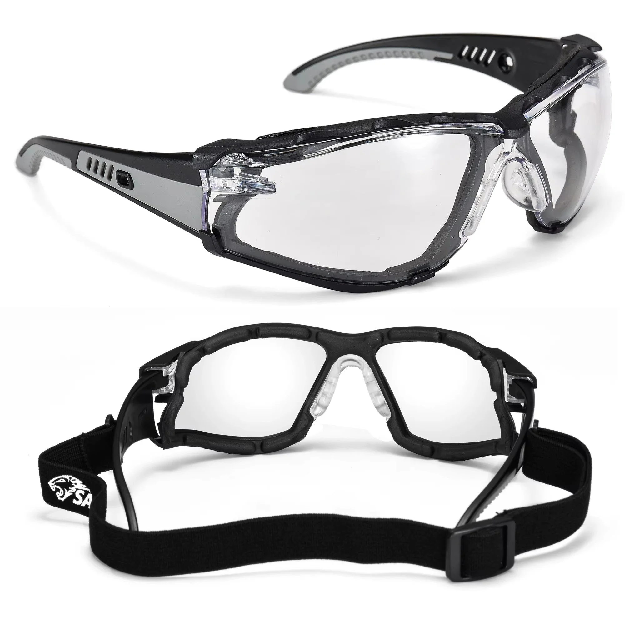 Anti-Fog Safety Glasses with EVA Foam Gasket