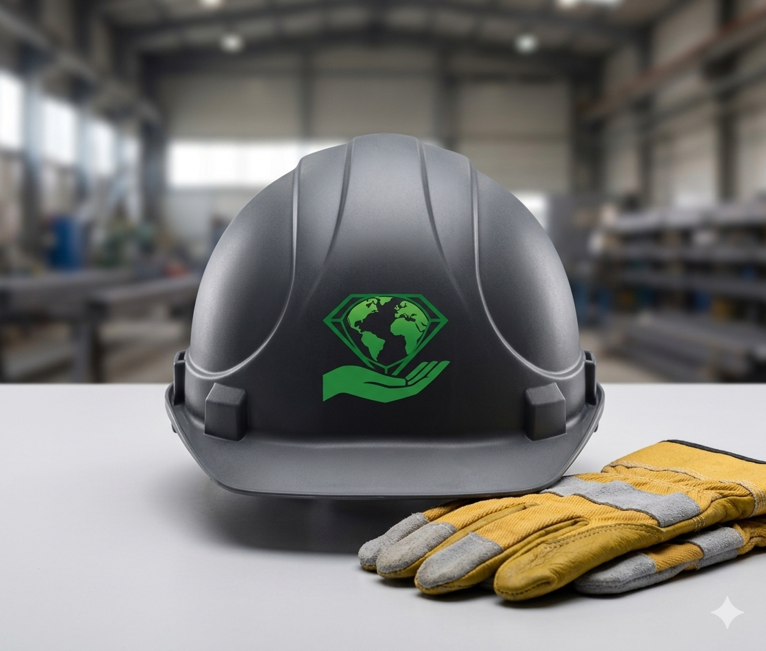 Safety Hat provided by Emerald Logix