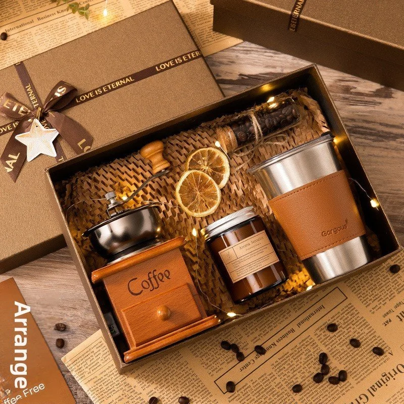 Ceramic Coffee Machine Gift Set