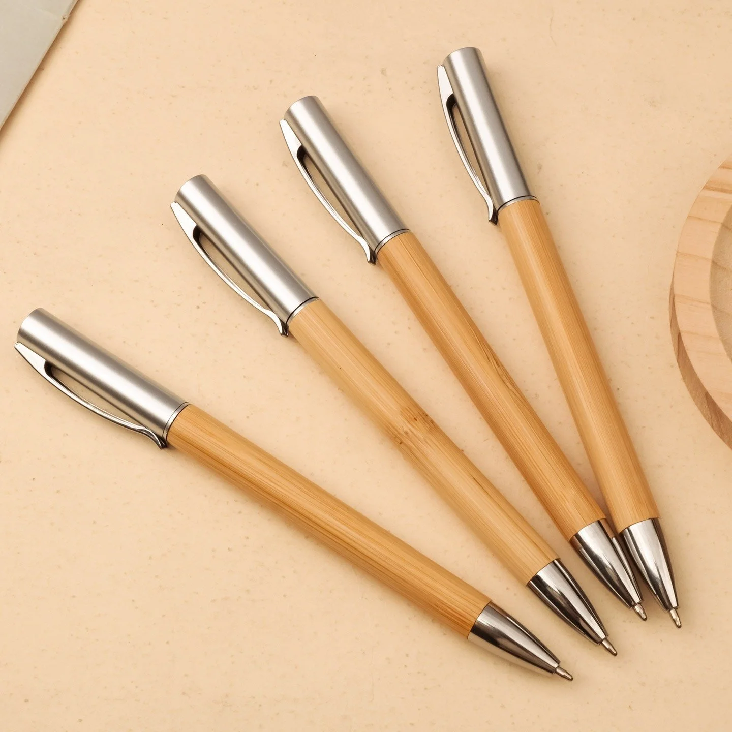 Twist Bamboo Ballpoint Pen
