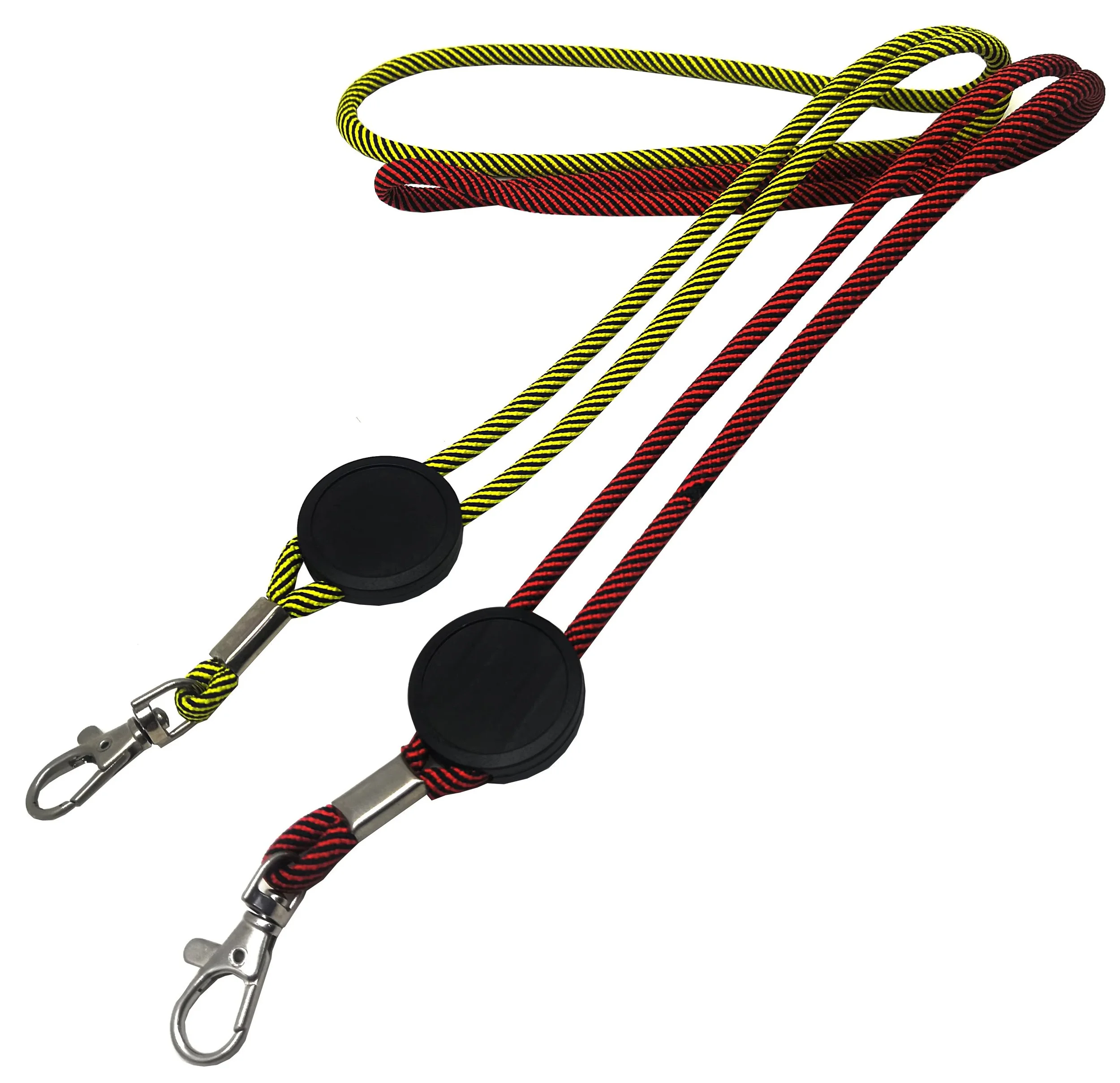 Round Cord Polyester Lanyard with Epoxy Dome Logo
