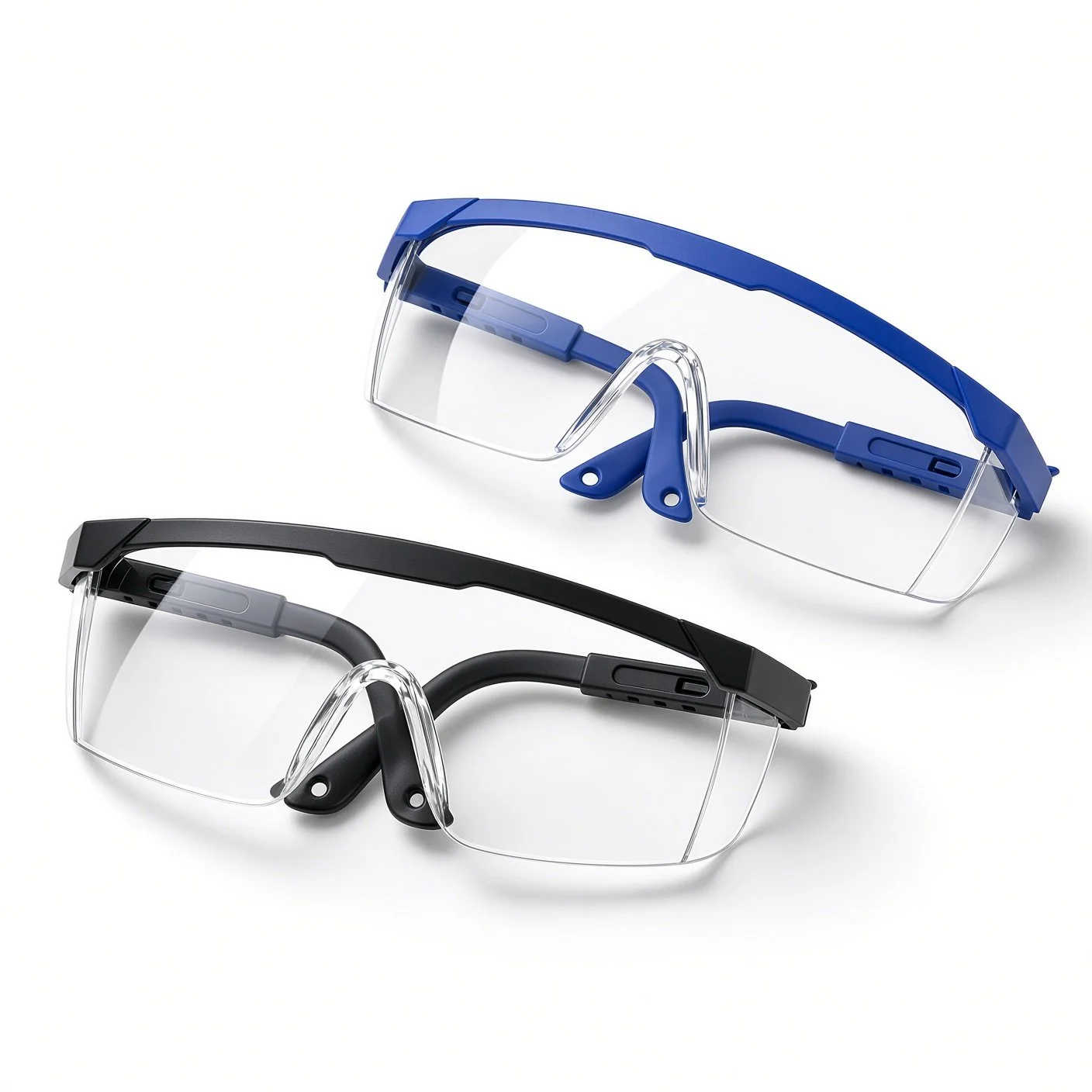Clear Wraparound Safety Glasses