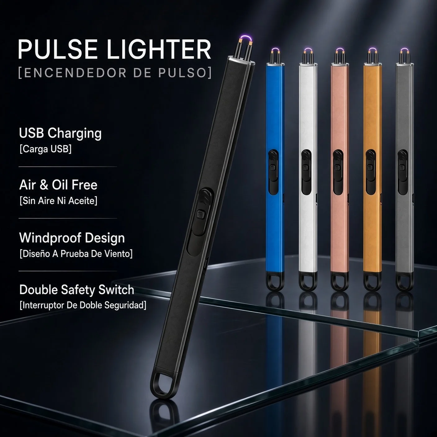 USB-C Rechargeable Electric Arc Lighter