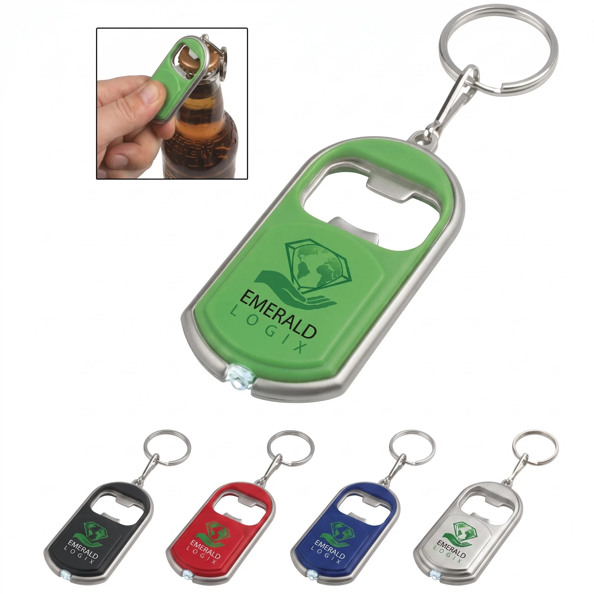 LED Bottle Opener Keychain