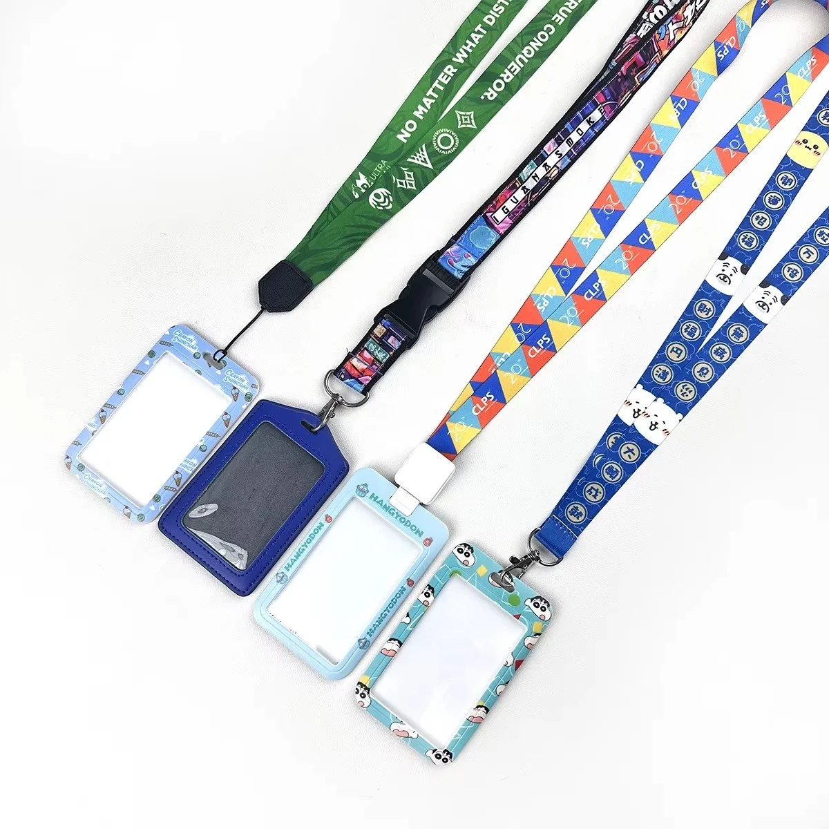 Custom Full Colour Printed Nylon ID Lanyard