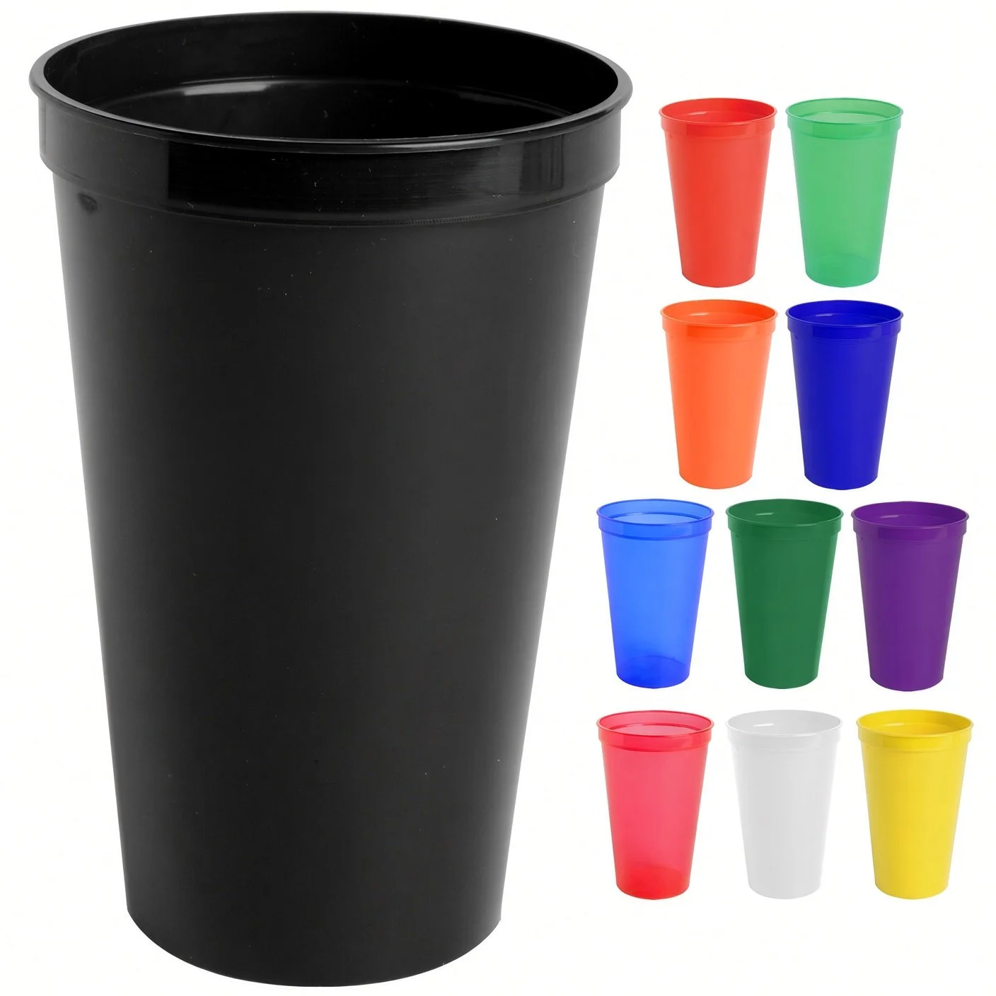 Custom Print Plastic Stadium Cups