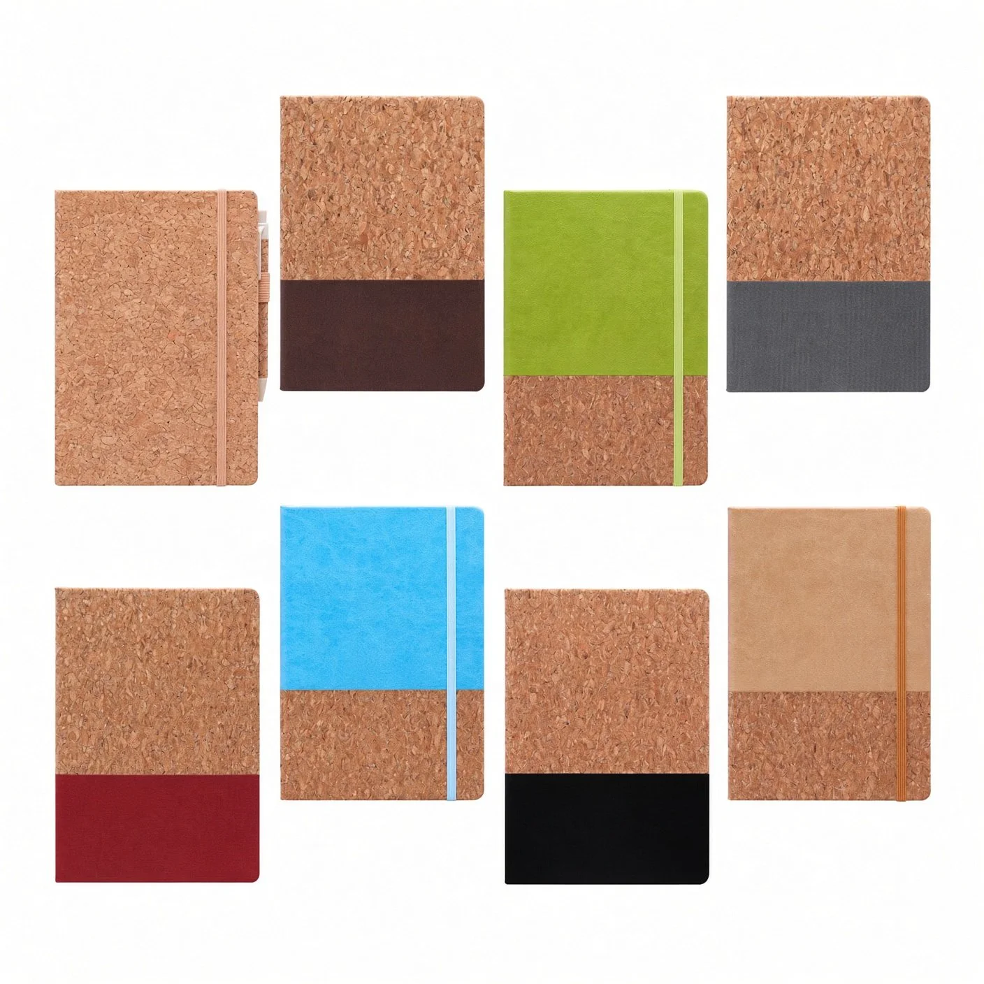 Cork Cover Recycled Hardcover Notebook Planner