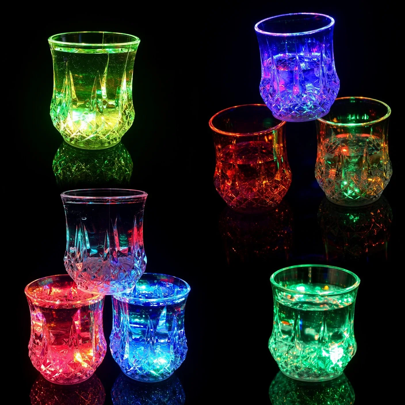 LED Infused Party Glass