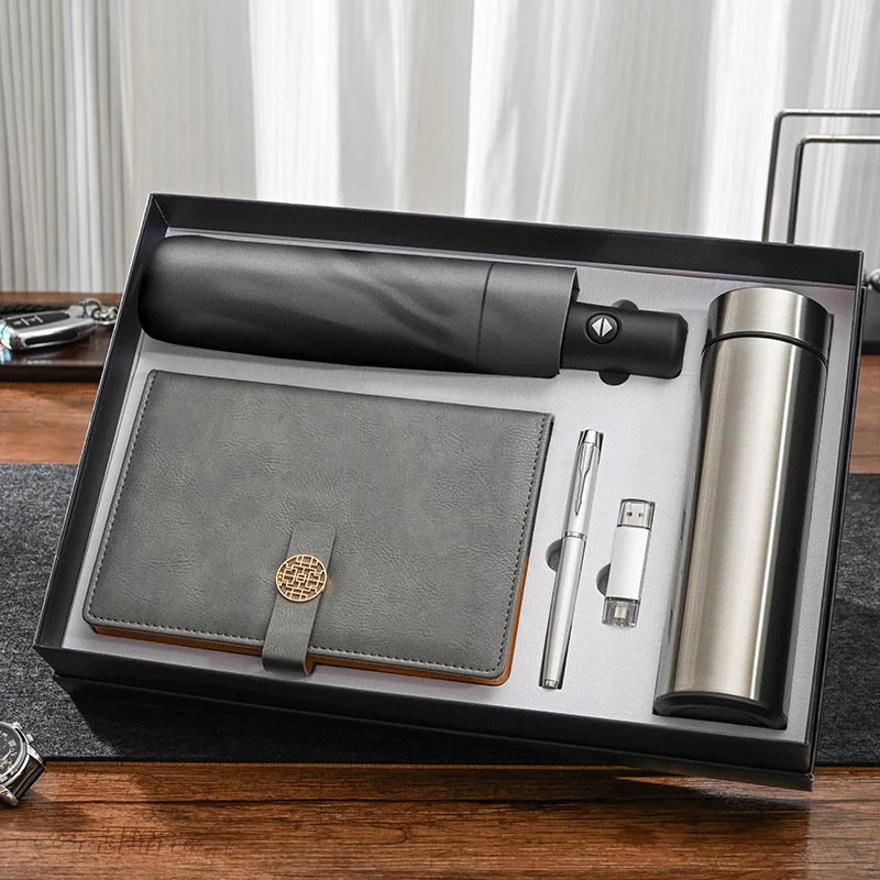 Notebook Pen and USB Flash Drive Gift Set